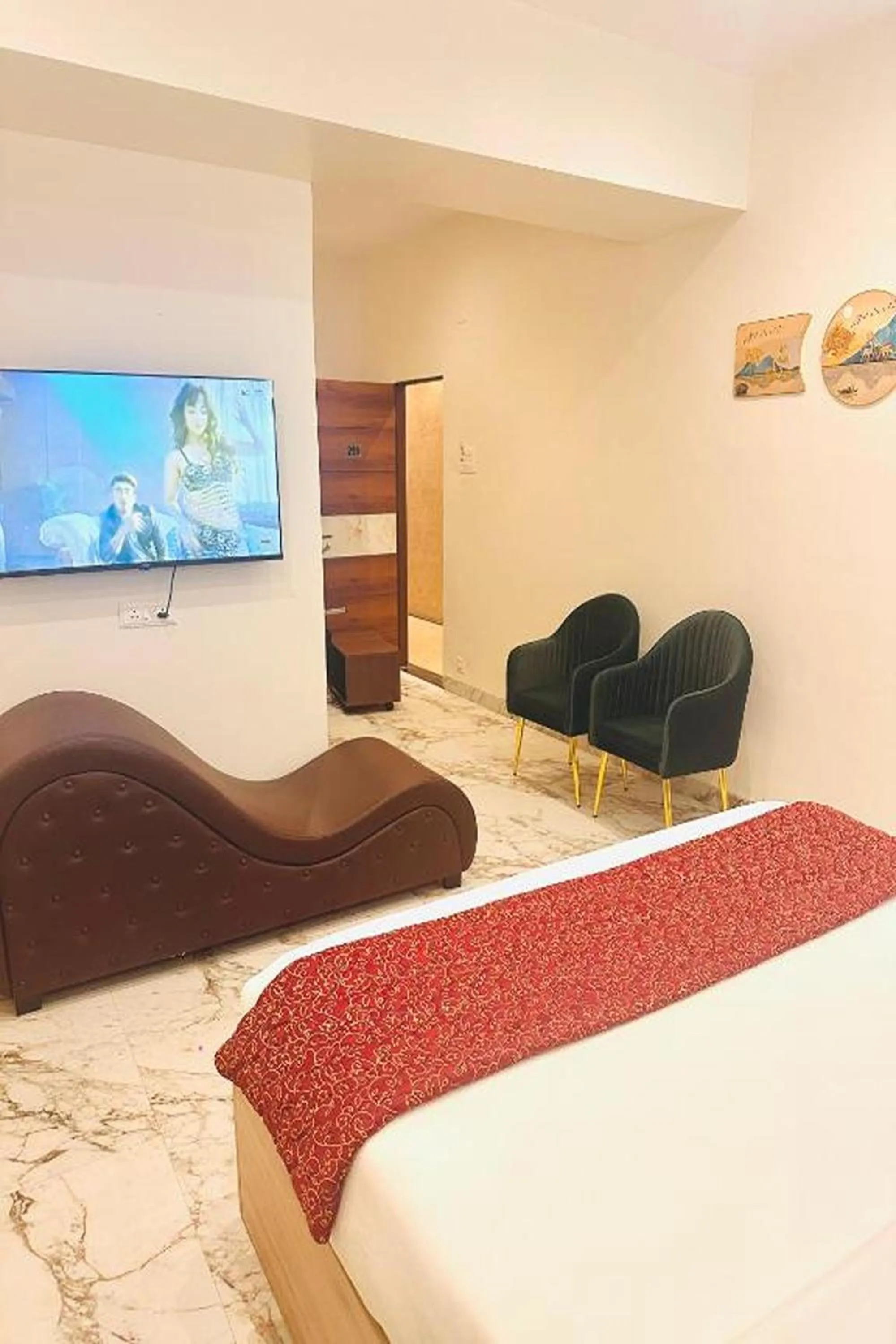 Bedroom, Bed in Hotel The Ceremony