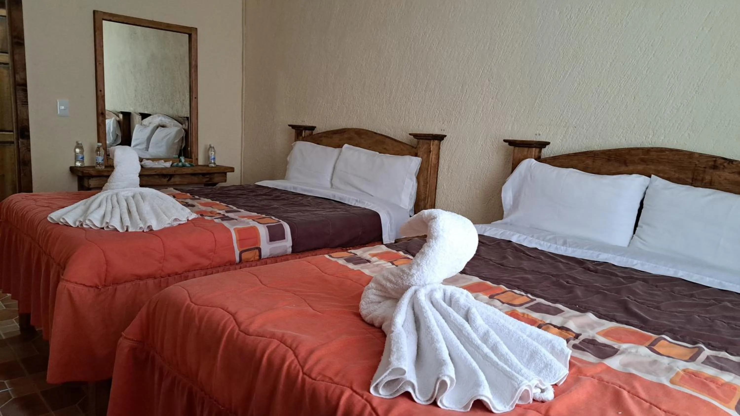 Bed in Hotel Renacer