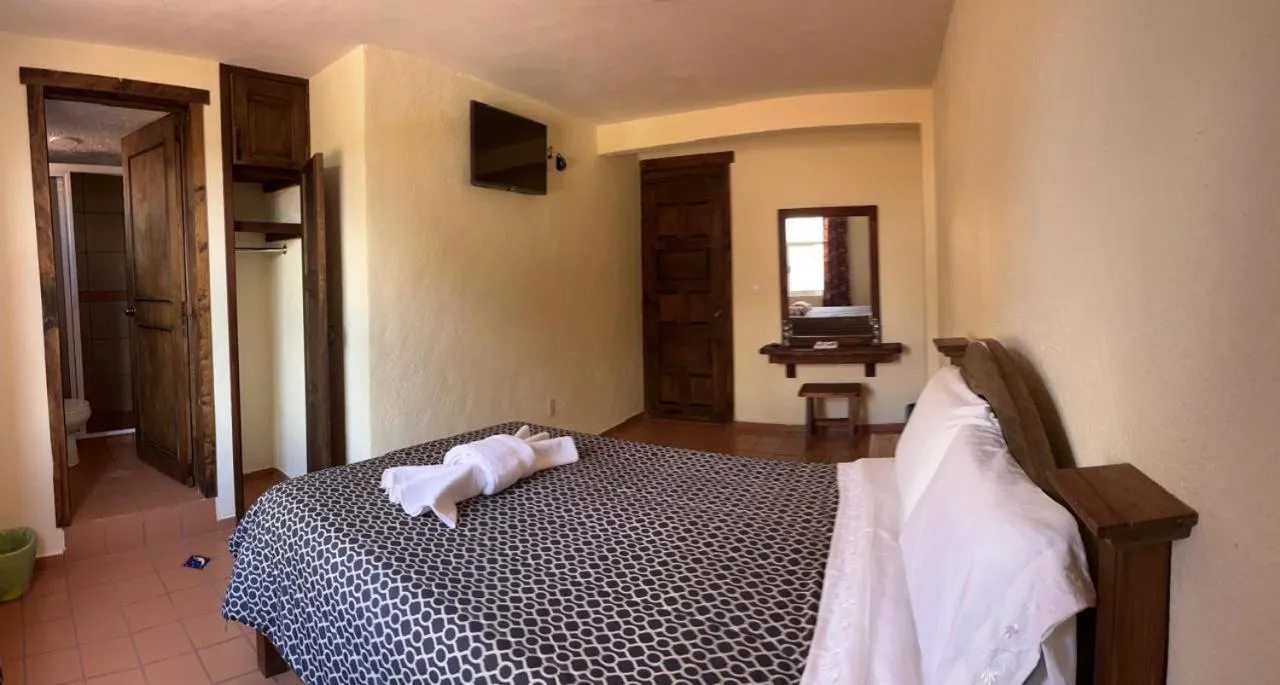 Bed in Hotel Renacer