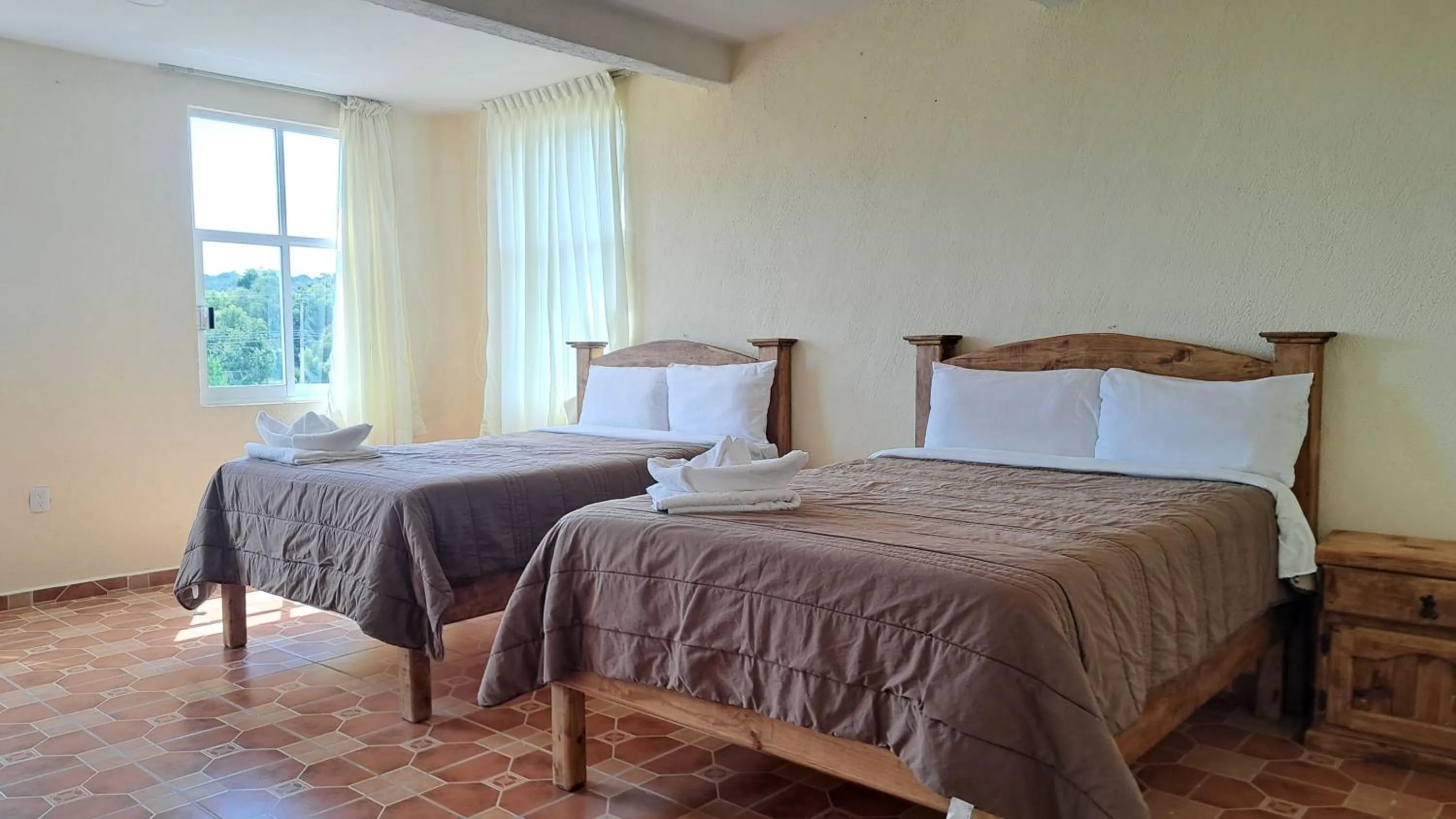 Bed in Hotel Renacer