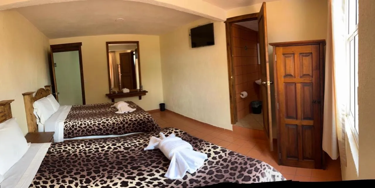 Bed in Hotel Renacer