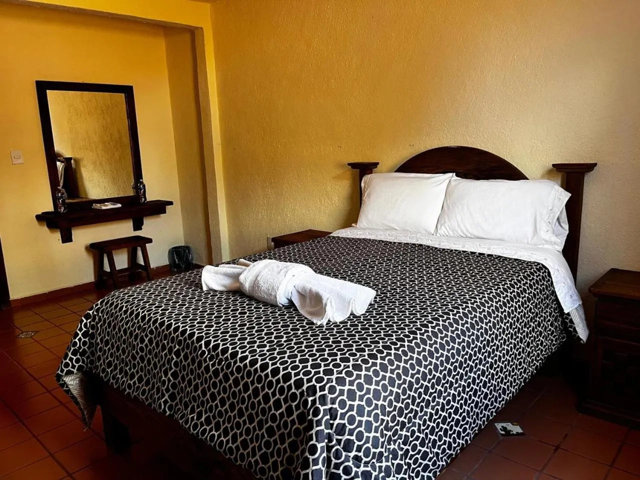 Bed in Hotel Renacer