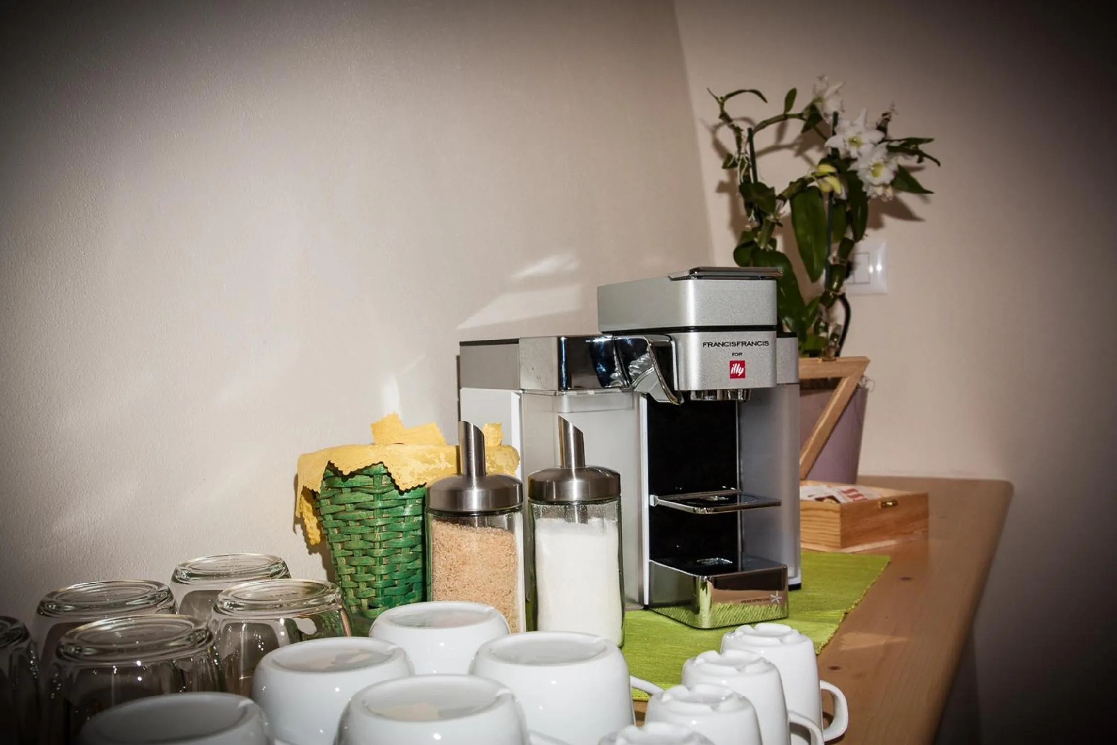 Food and drinks in B&B Incanto