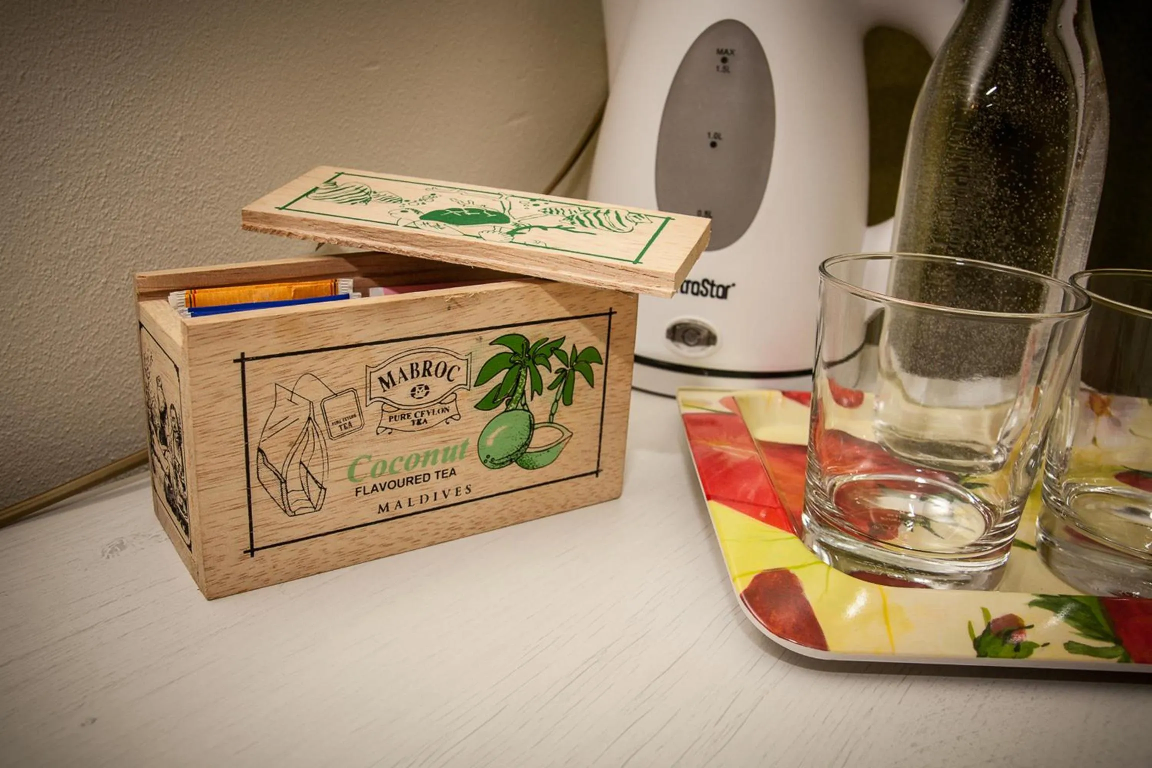 Coffee/tea facilities in B&B Incanto