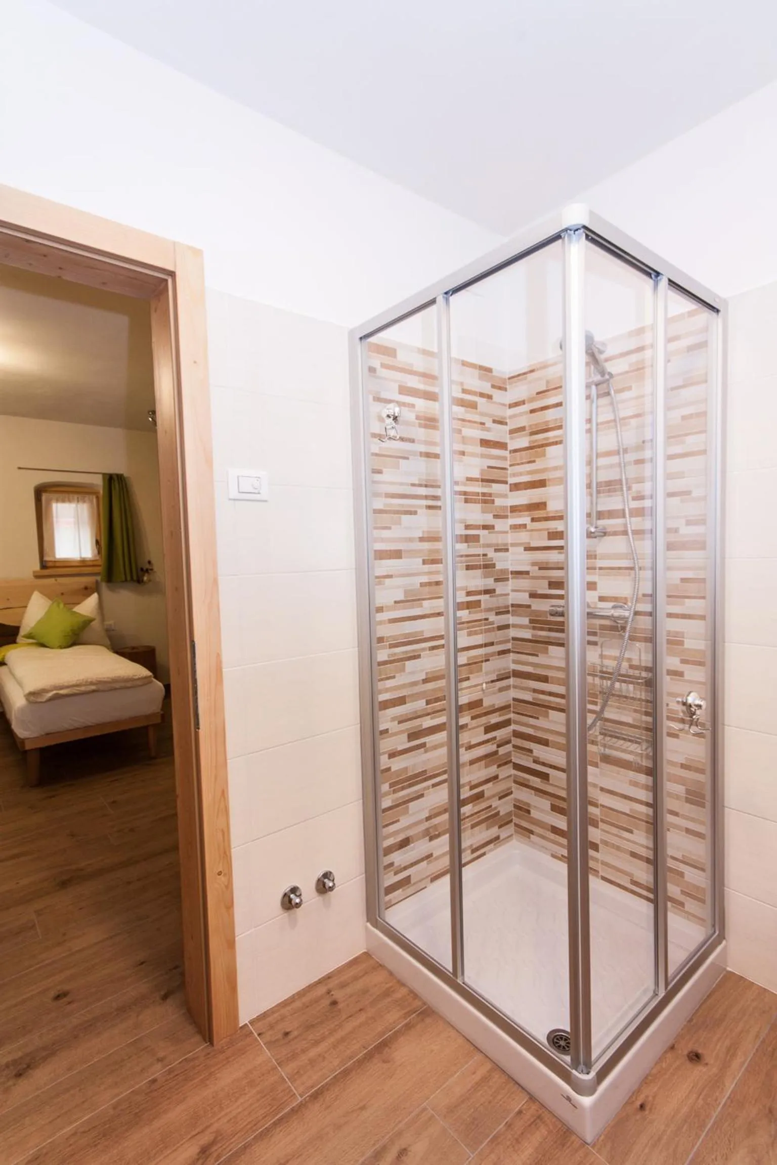 Bathroom, Bed in B&B Incanto