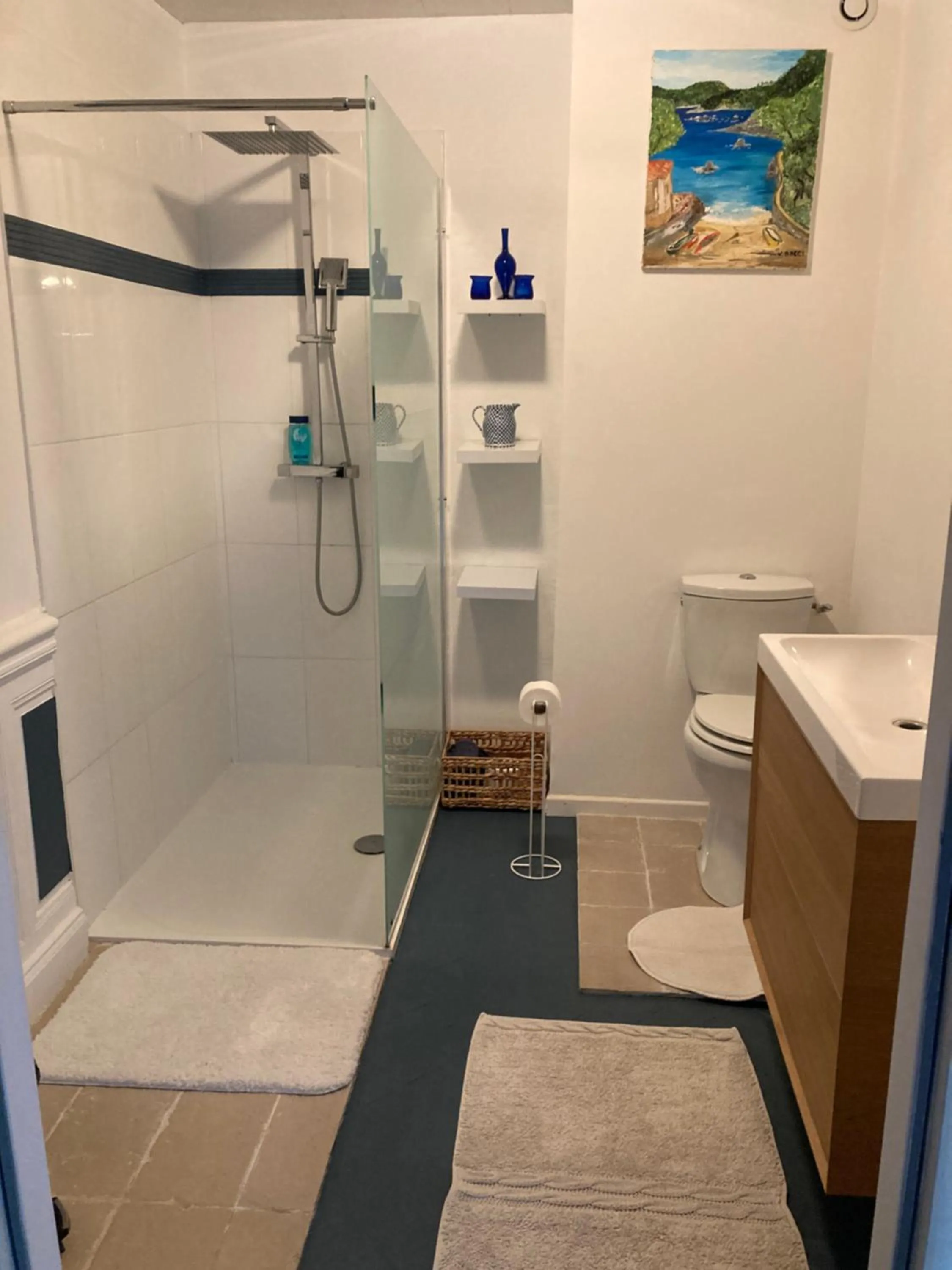 Shower in La Villa Celine