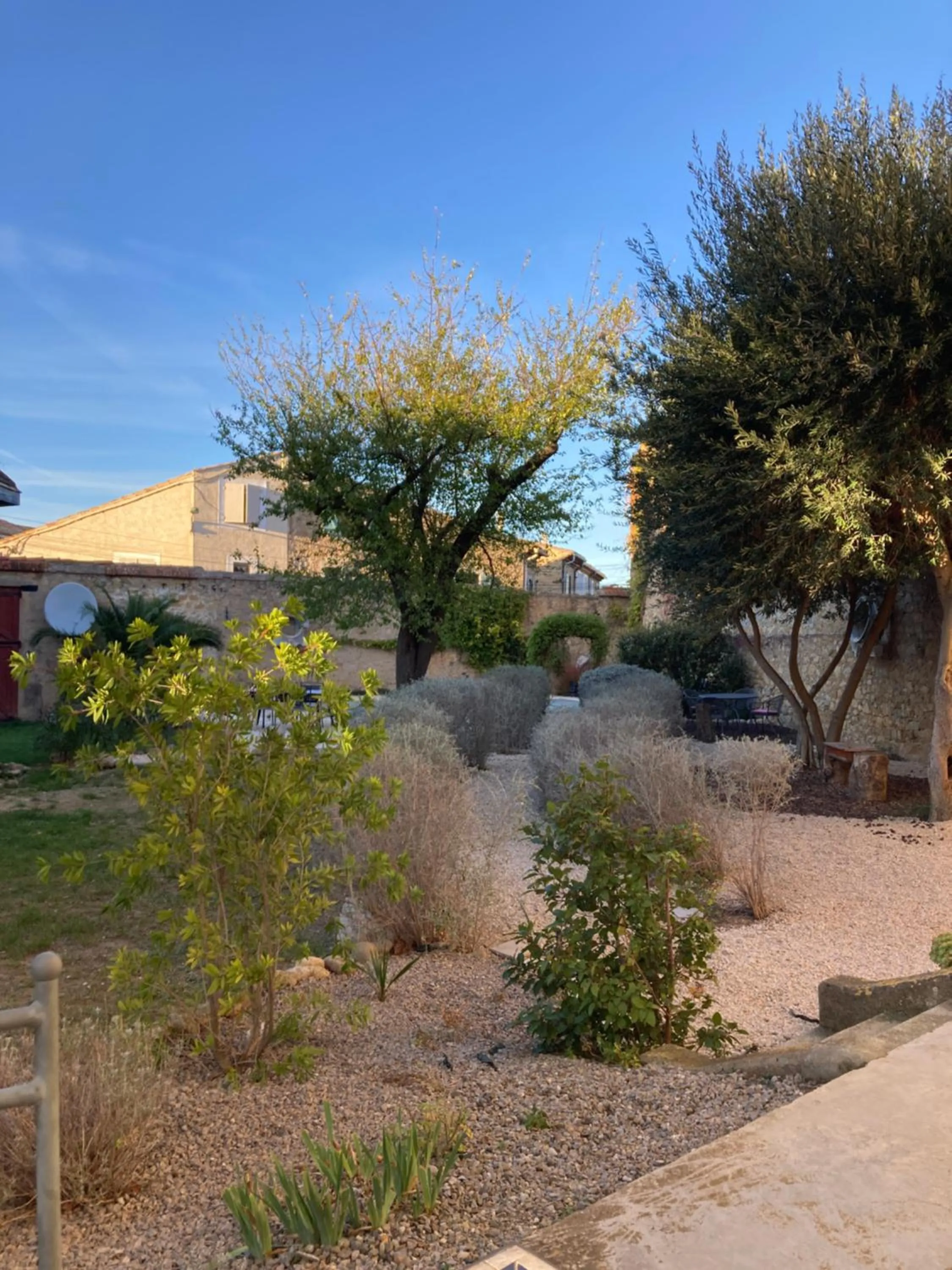 Garden in La Villa Celine