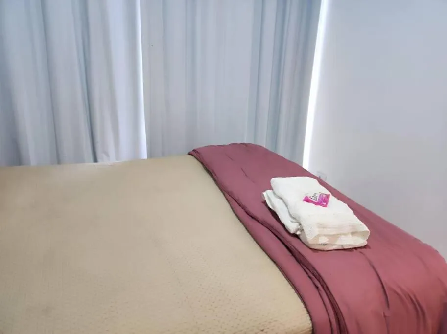 Bed in Majestoso Apartamento Central