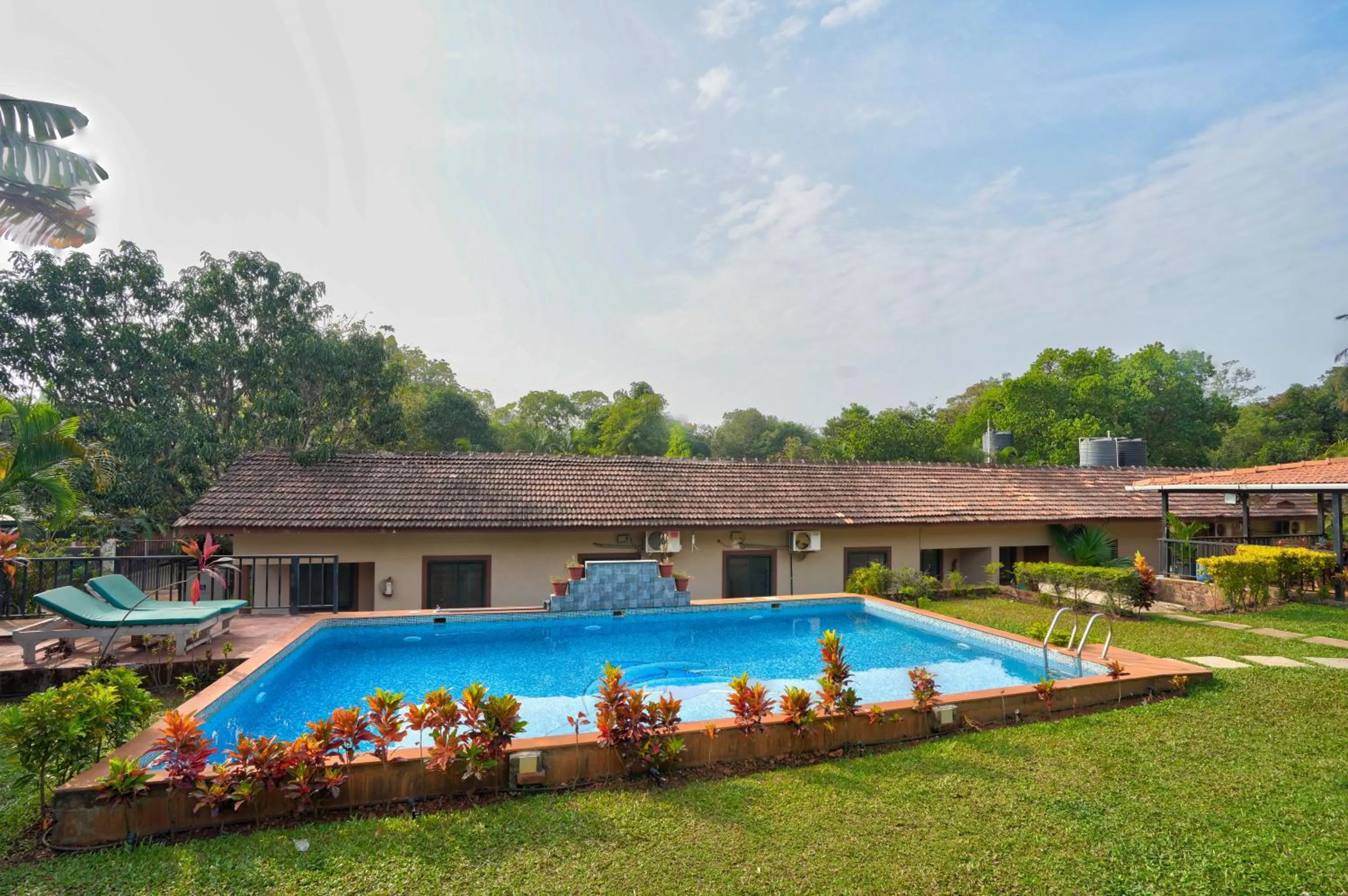 Garden in Casa De Royale - Anjuna