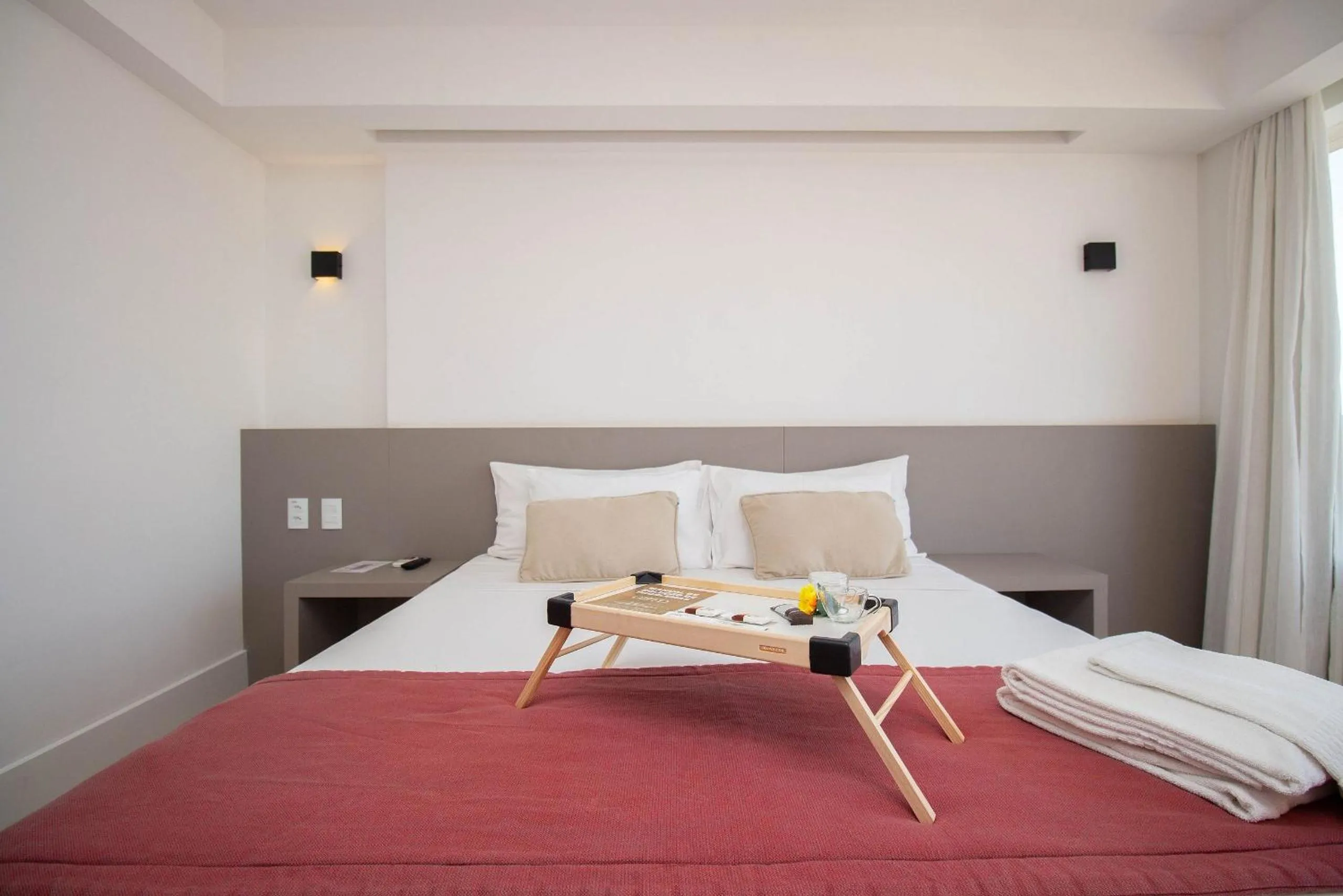 Bed in OZPED Flats Particulares Edifício Alvorada