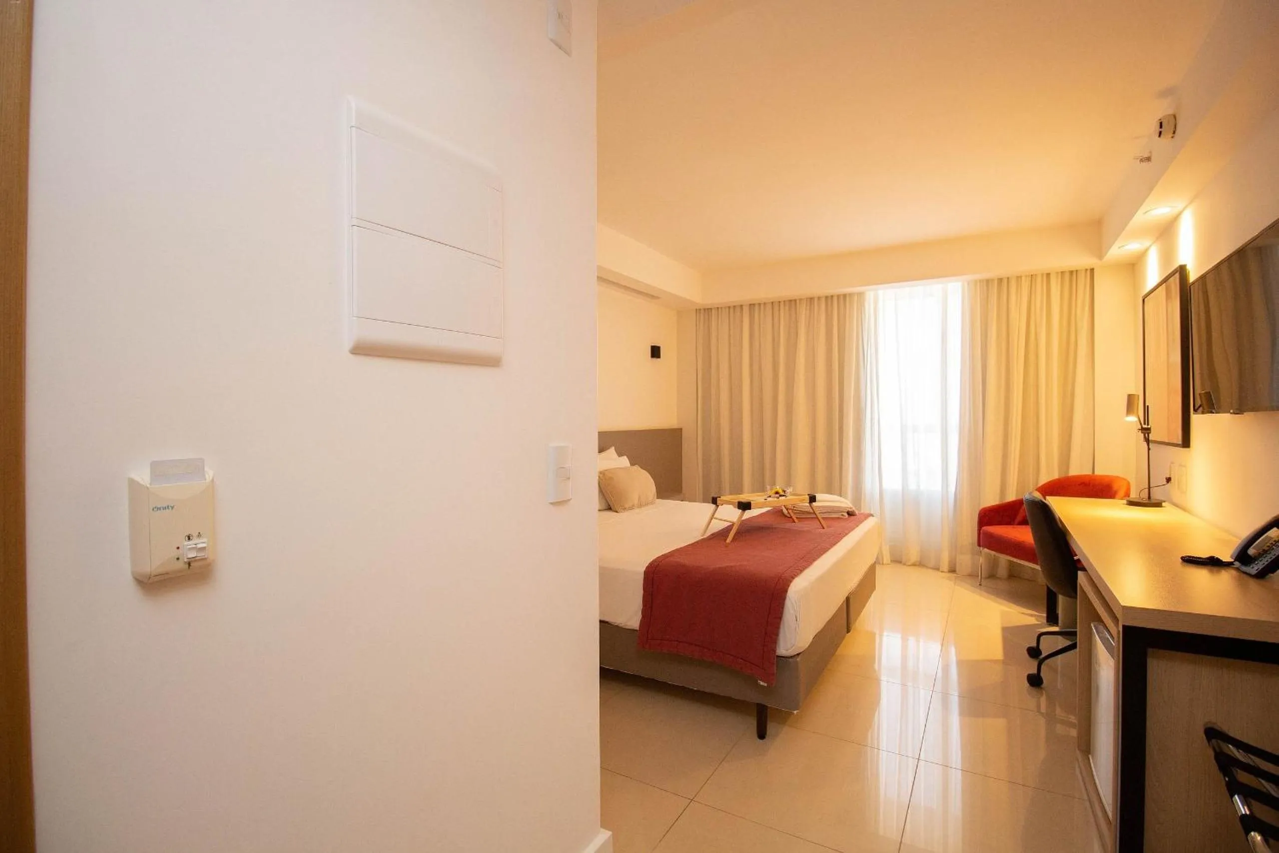 Bedroom, Bed in OZPED Flats Particulares Edifício Alvorada