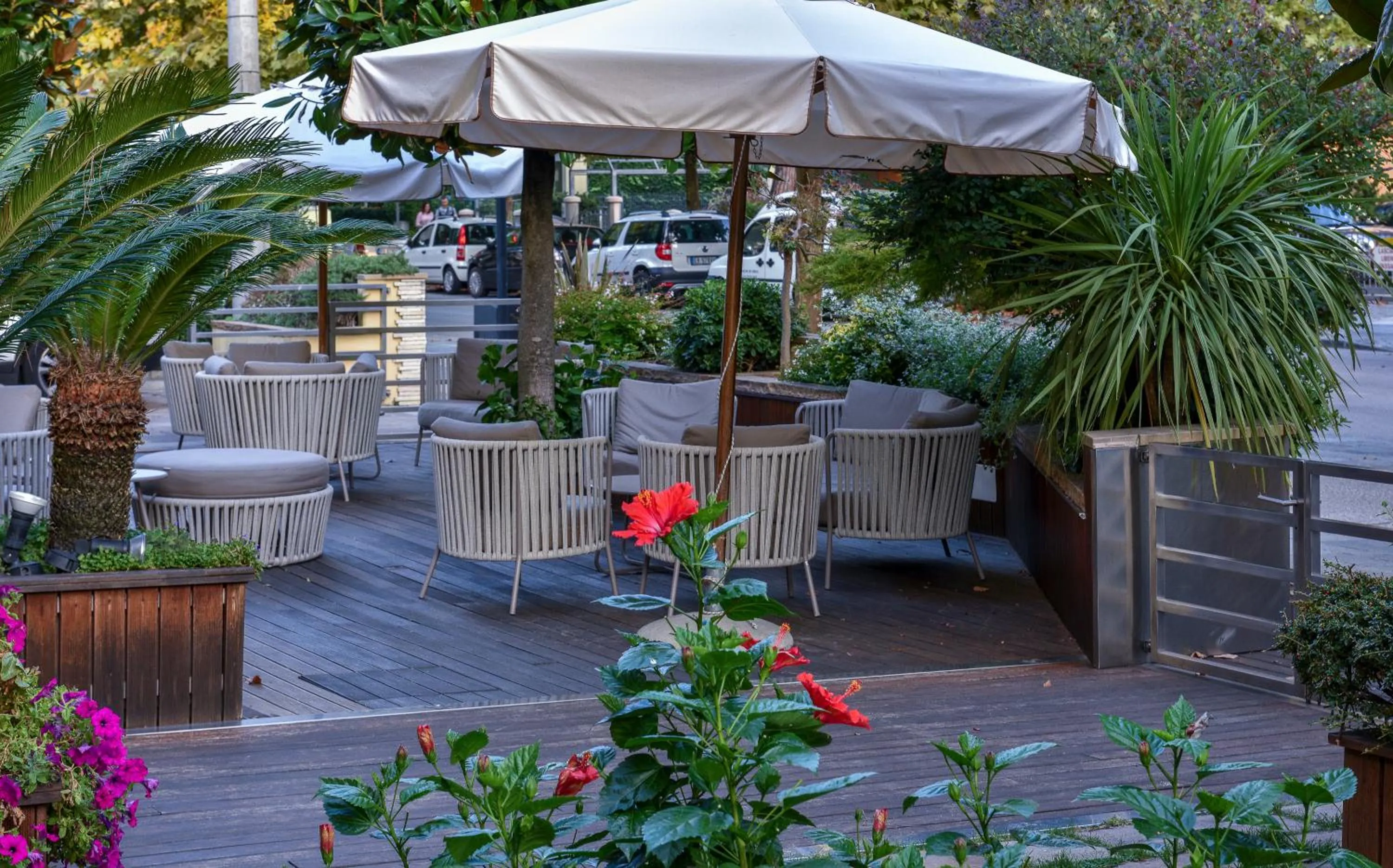 Garden in Hotel Rosenblatt