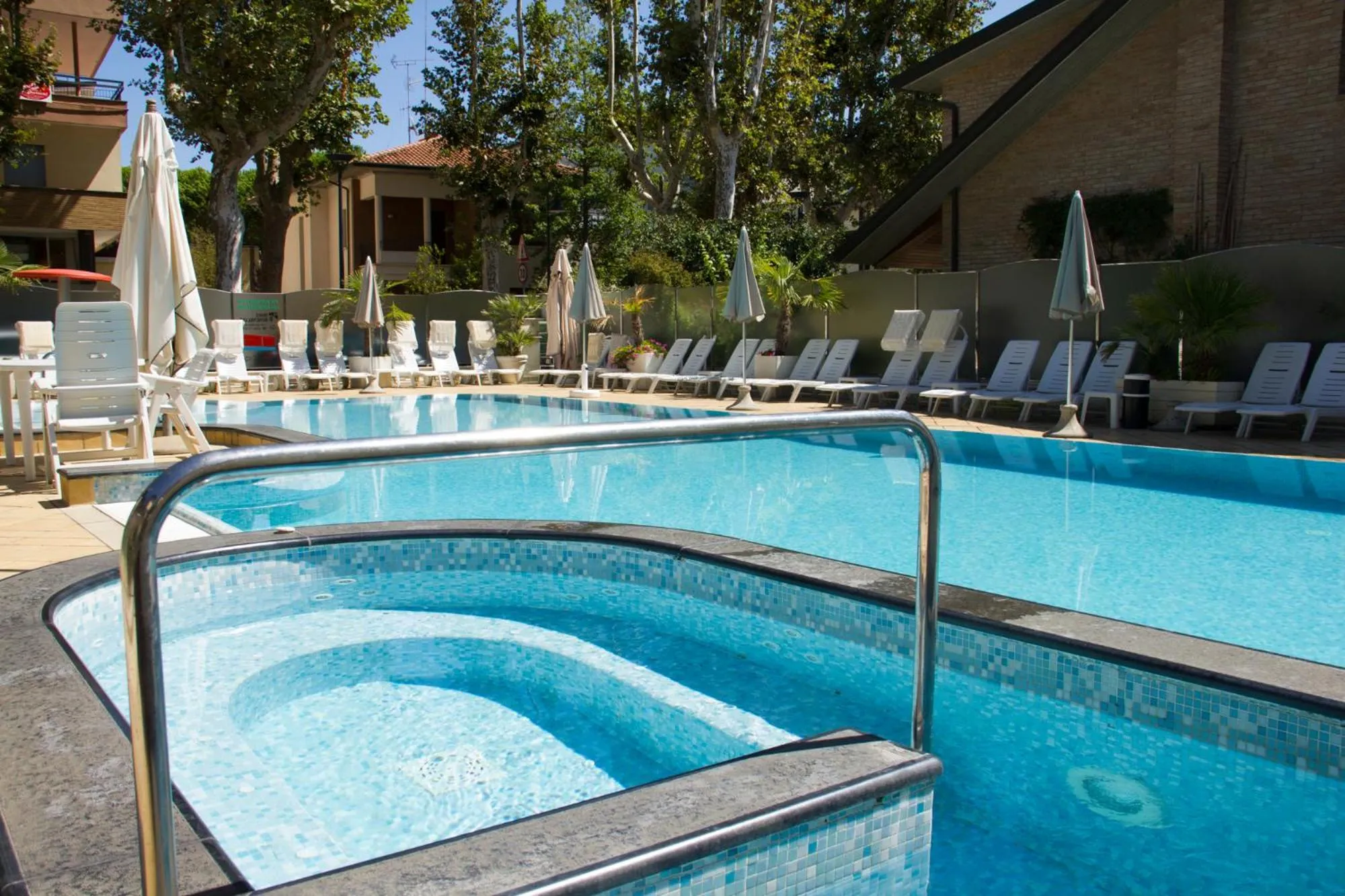 Hot Tub in Hotel Rosenblatt