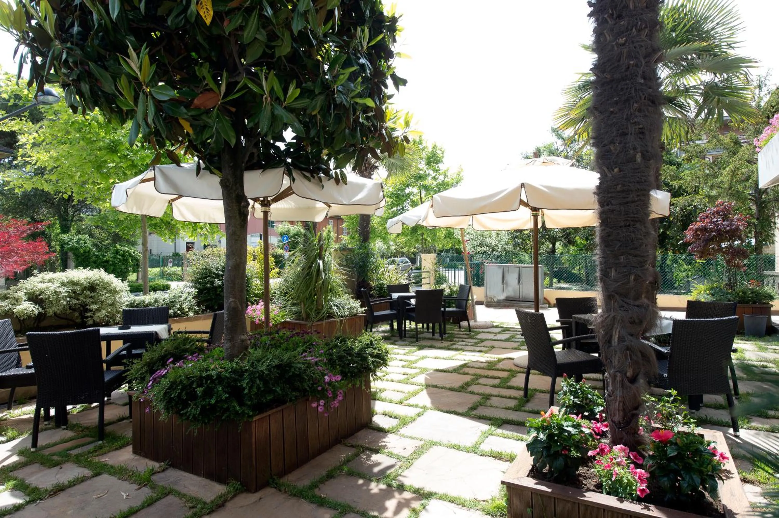 Garden in Hotel Rosenblatt
