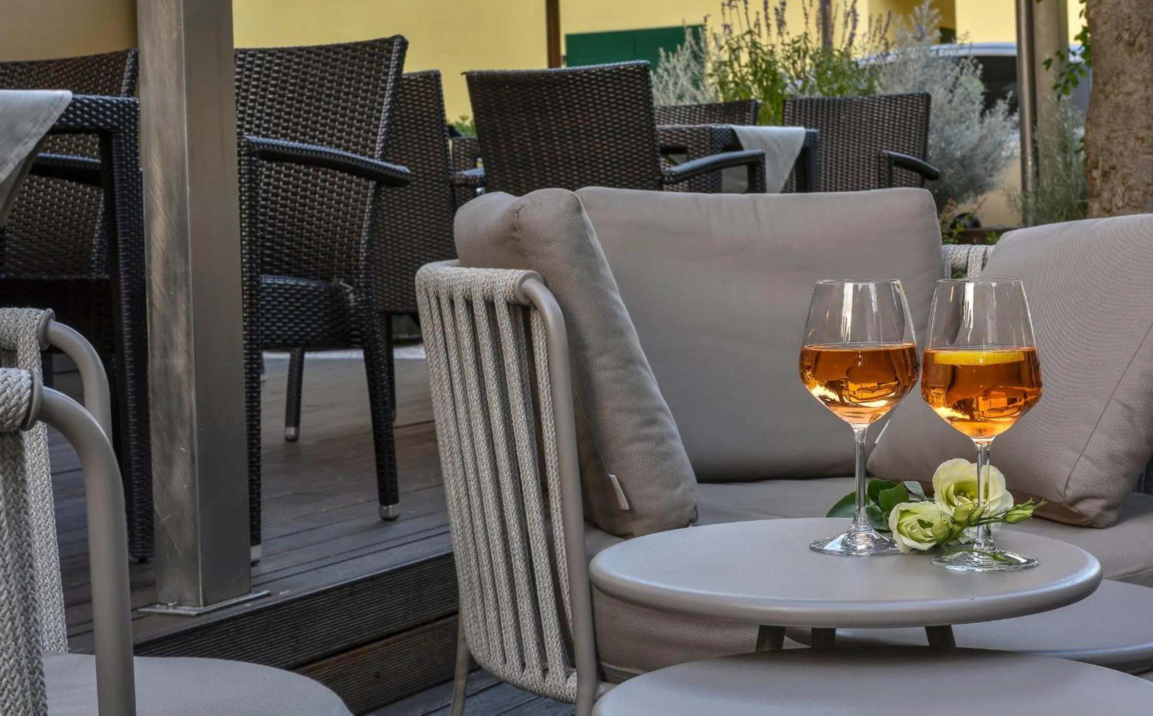 Garden in Hotel Rosenblatt