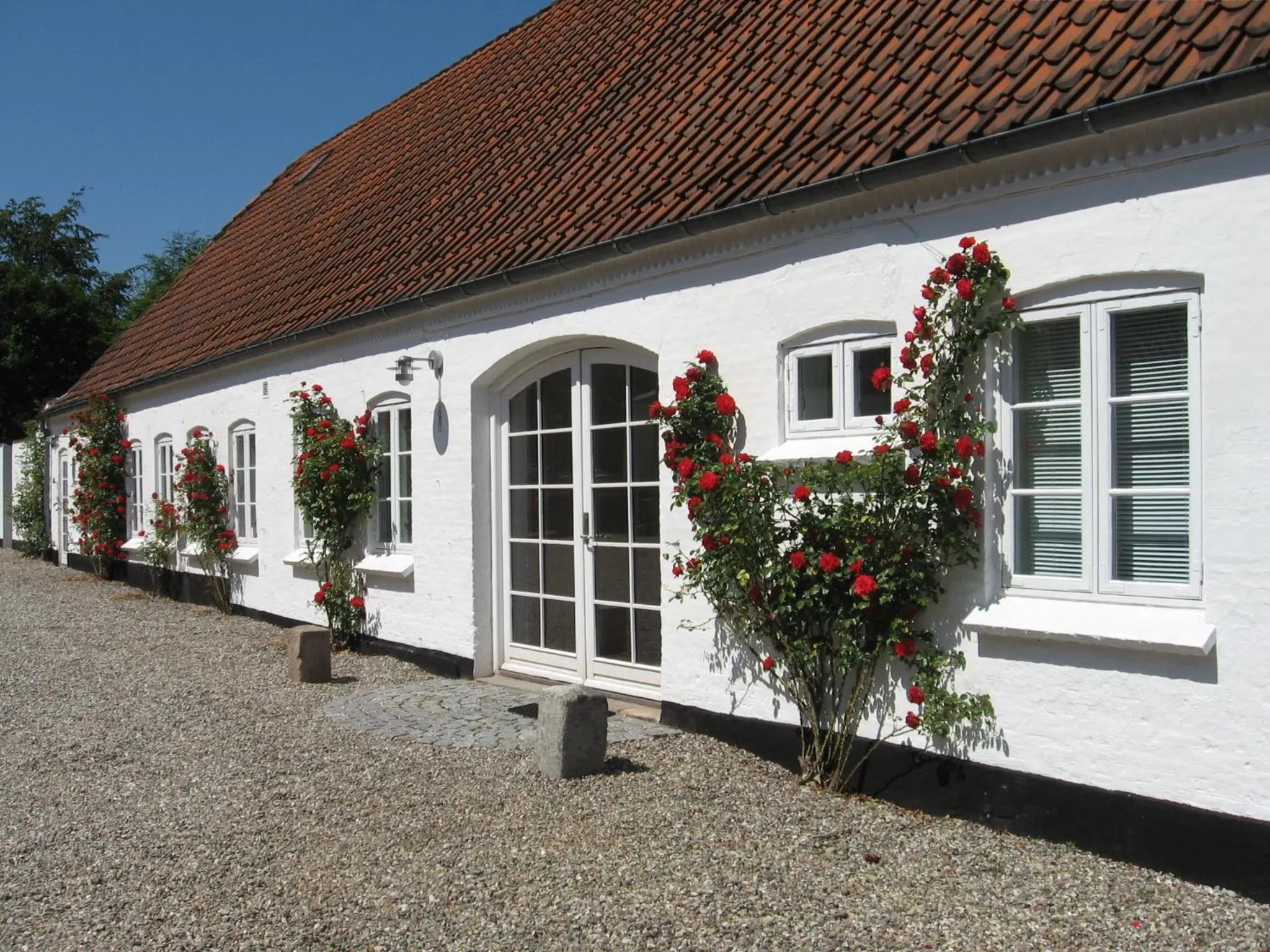Area and facilities in Skovridergaardens Ferielejligheder