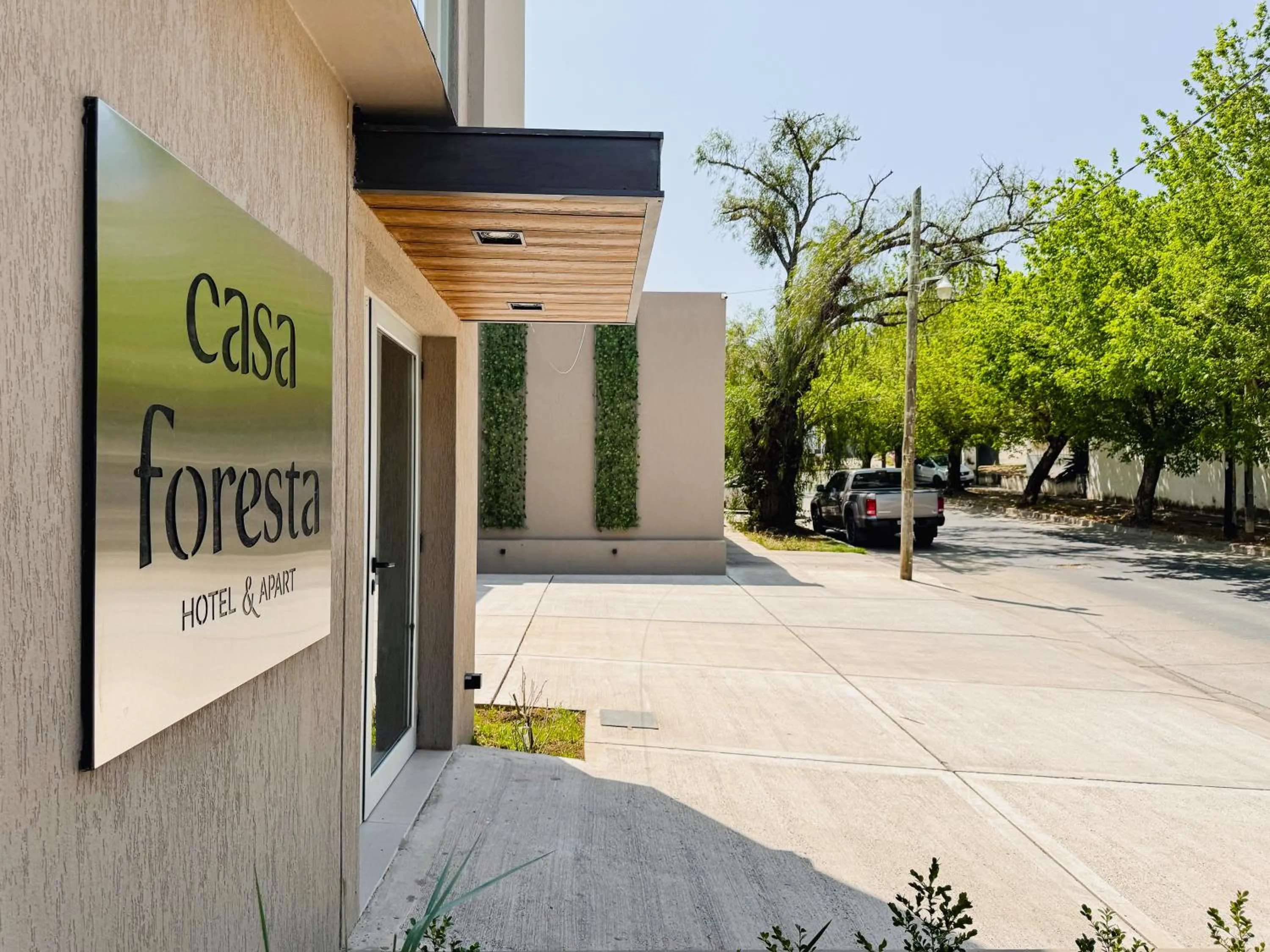 Facade/entrance in Casa Foresta