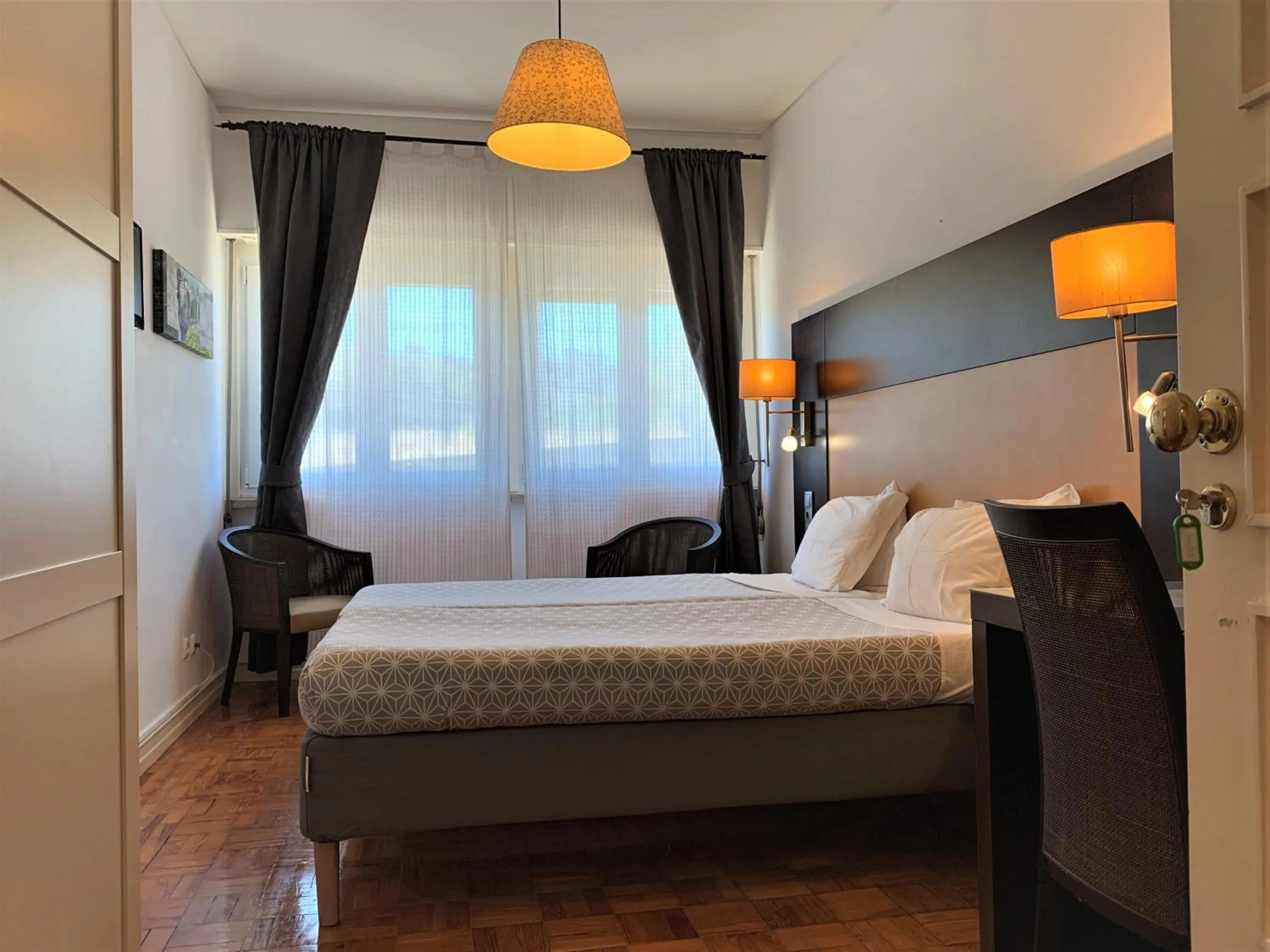 Decorative detail, Bed in Discovery Apartment Benfica