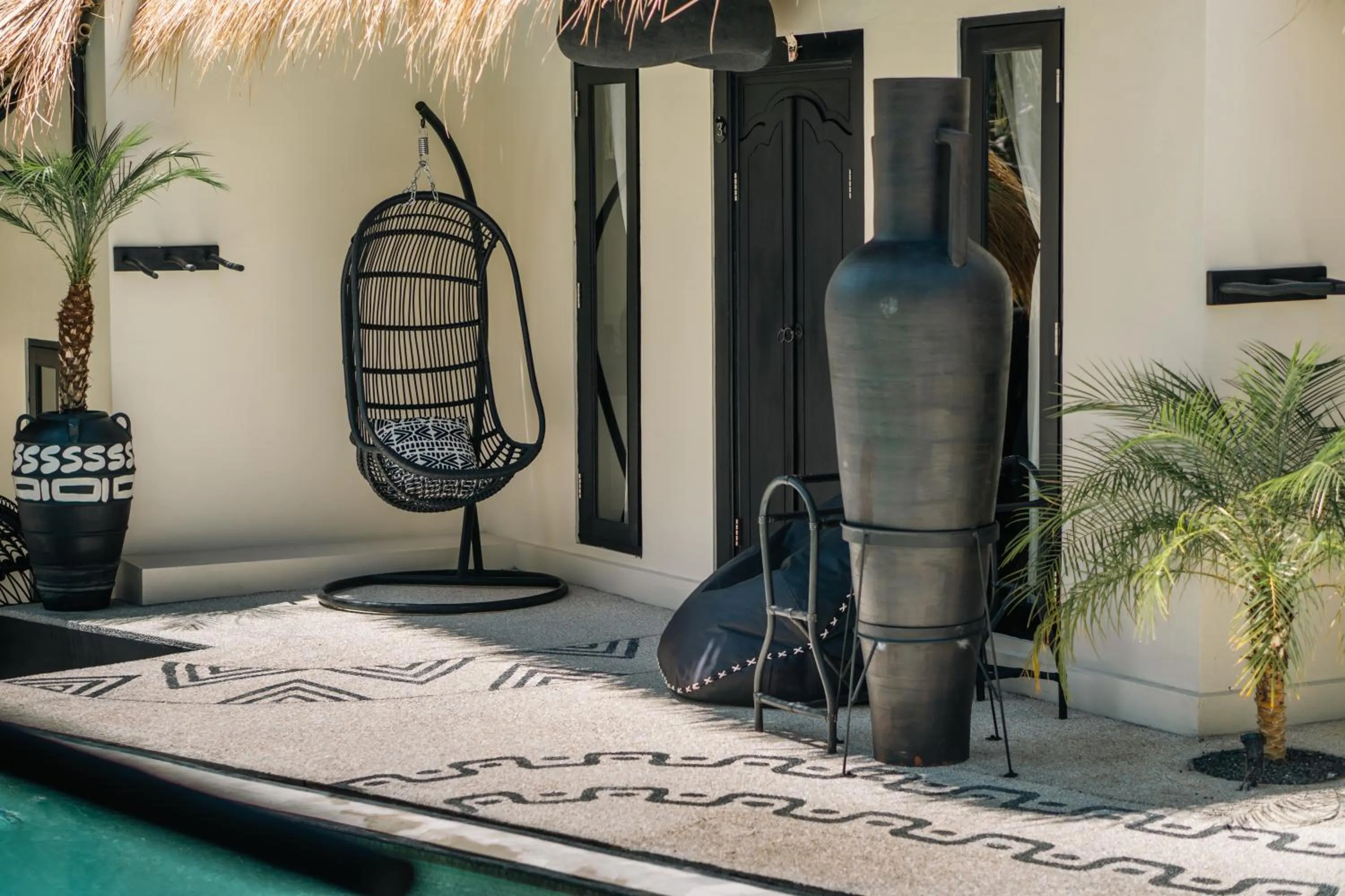 Pool view in Dara Boutique Hotel