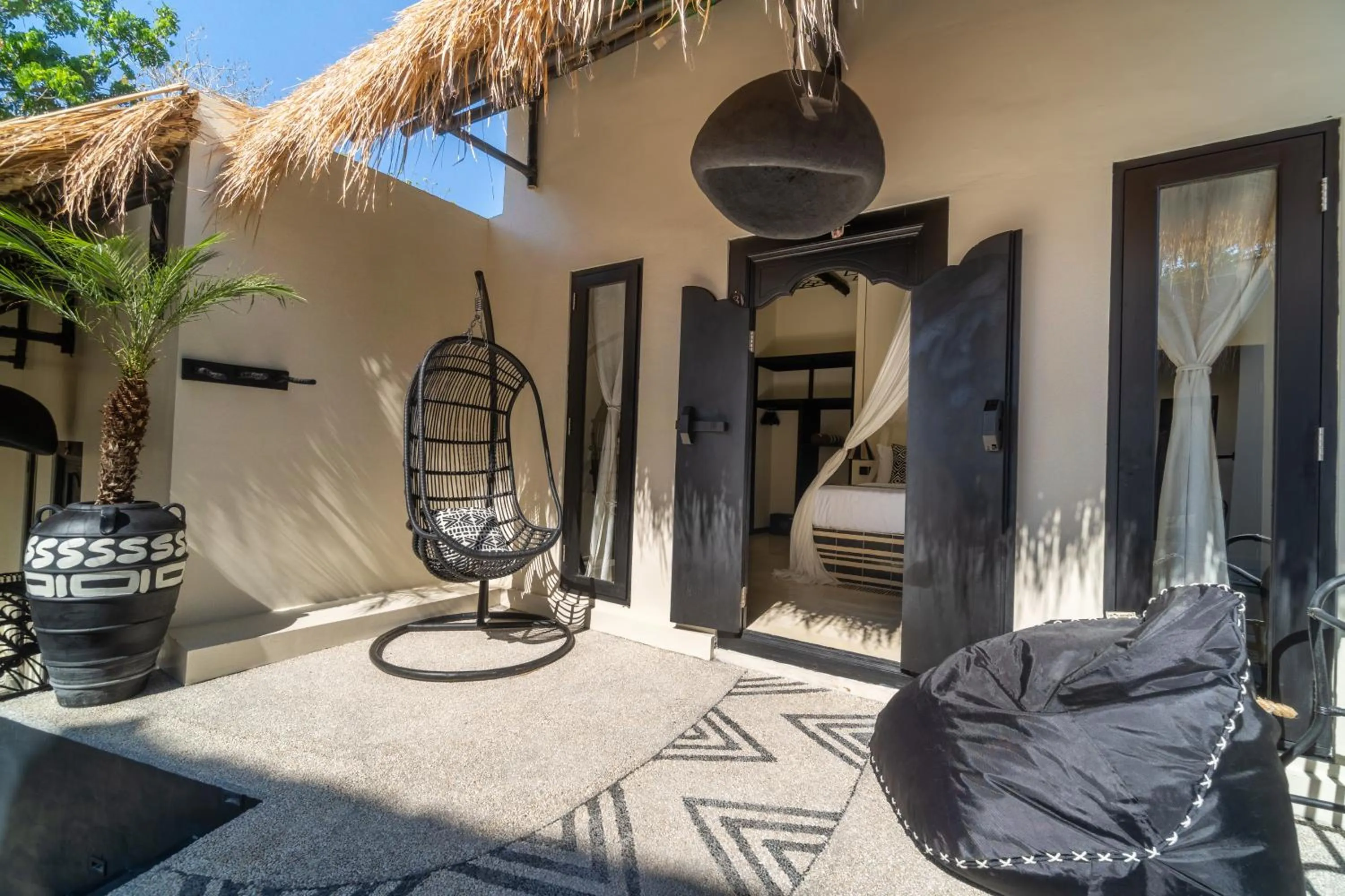 Patio in Dara Boutique Hotel