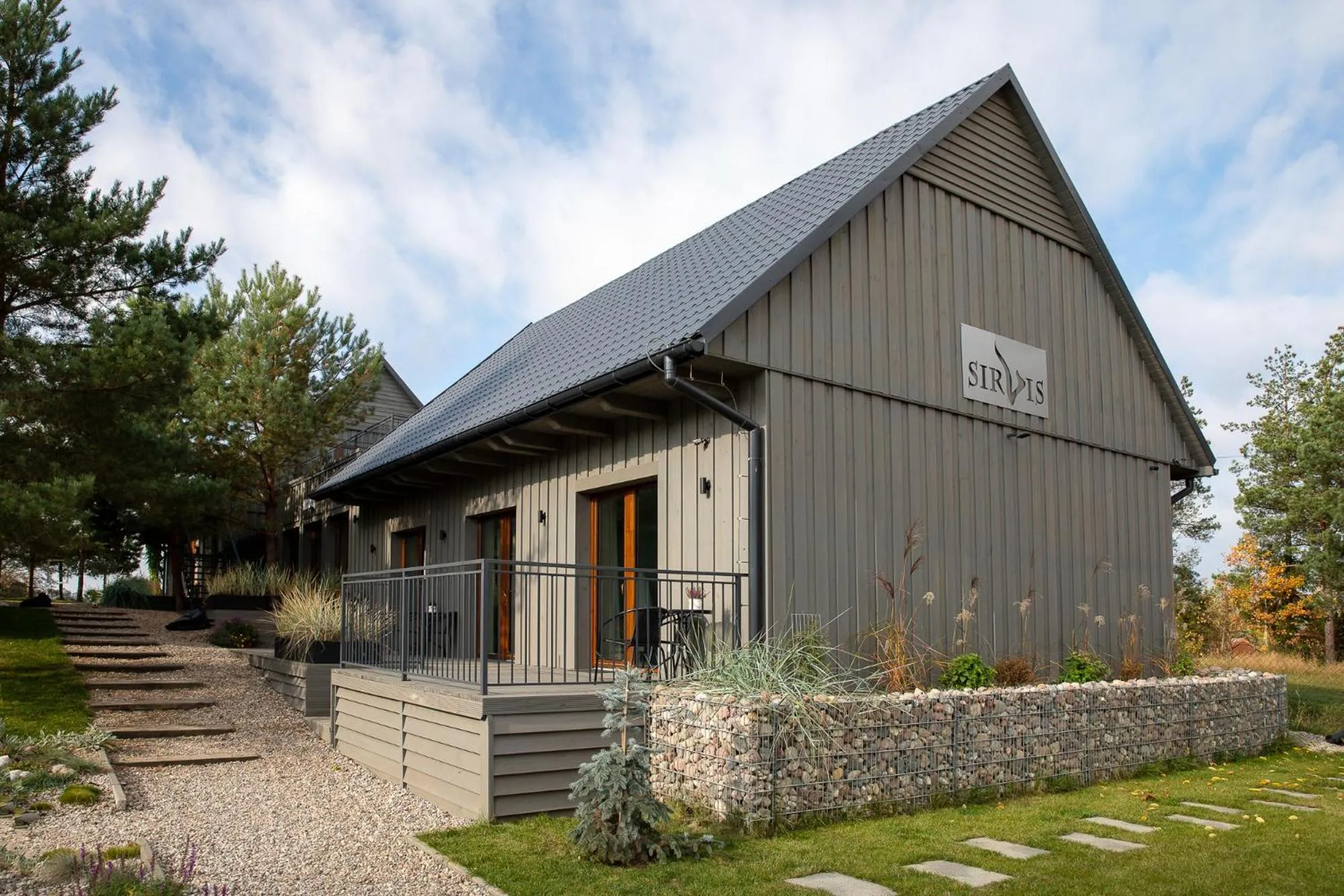 Property building in Sirvis Apartamenty