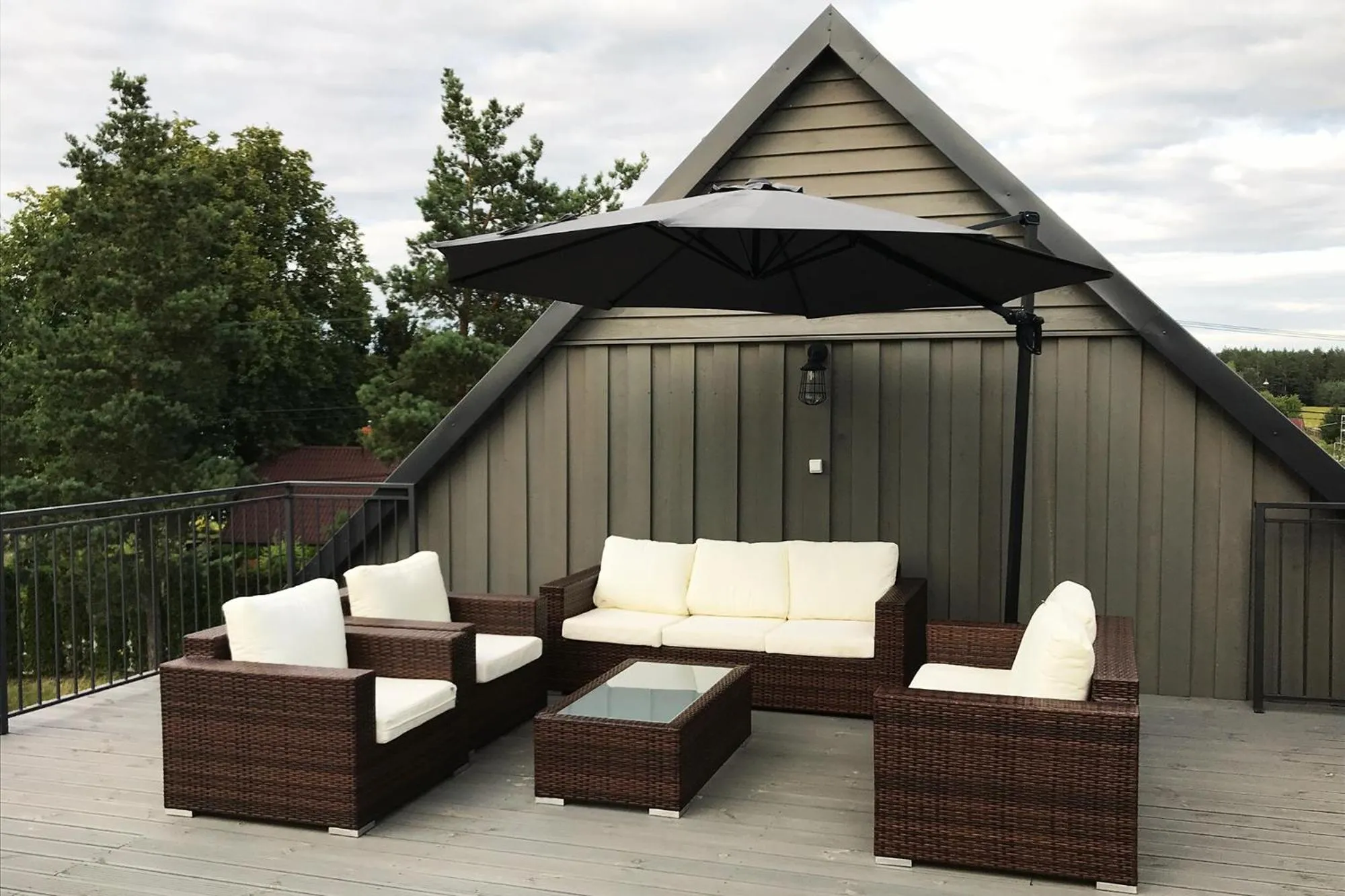 Balcony/Terrace in Sirvis Apartamenty