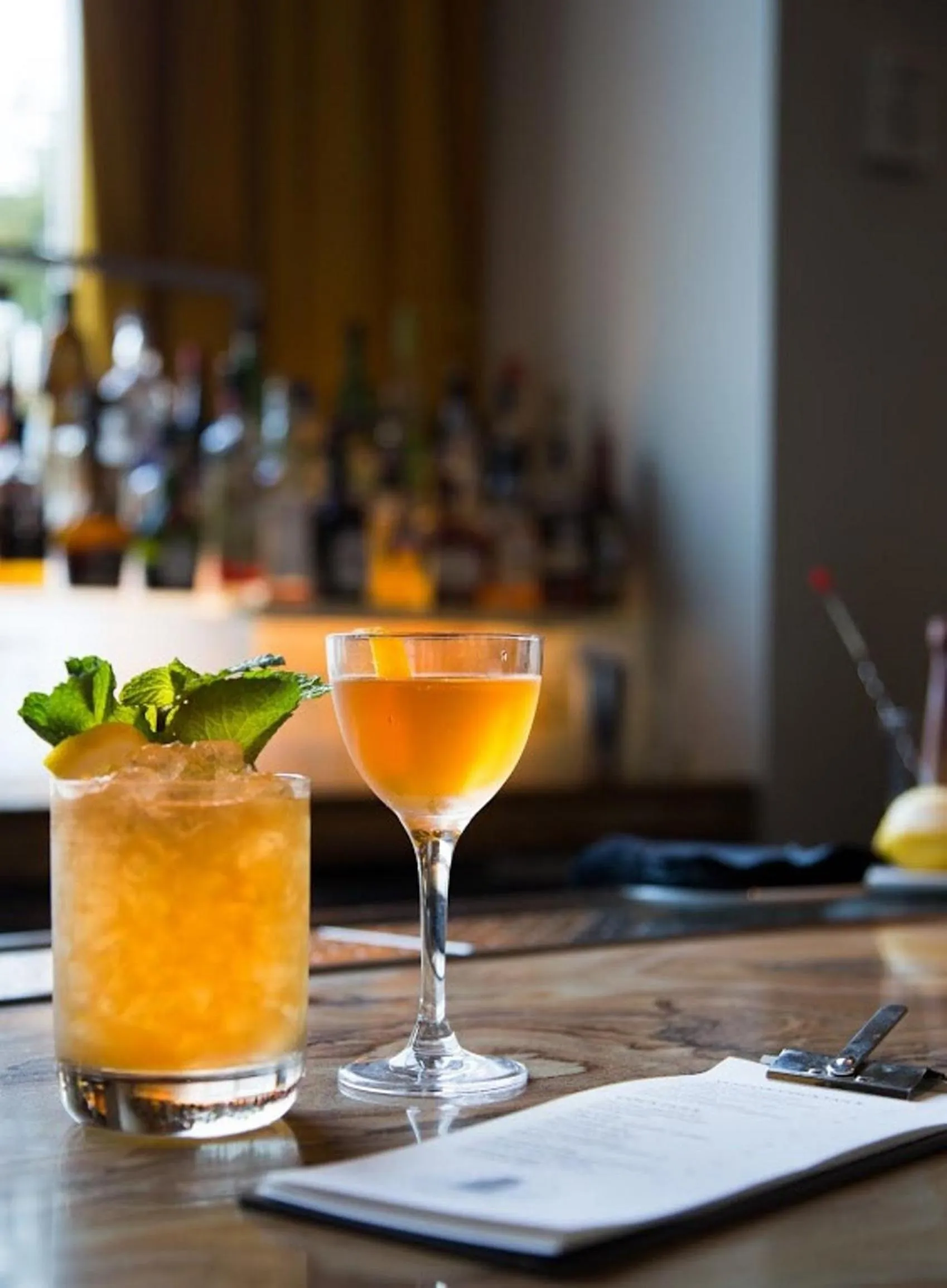 Alcoholic drinks in 21c Museum Hotel Durham