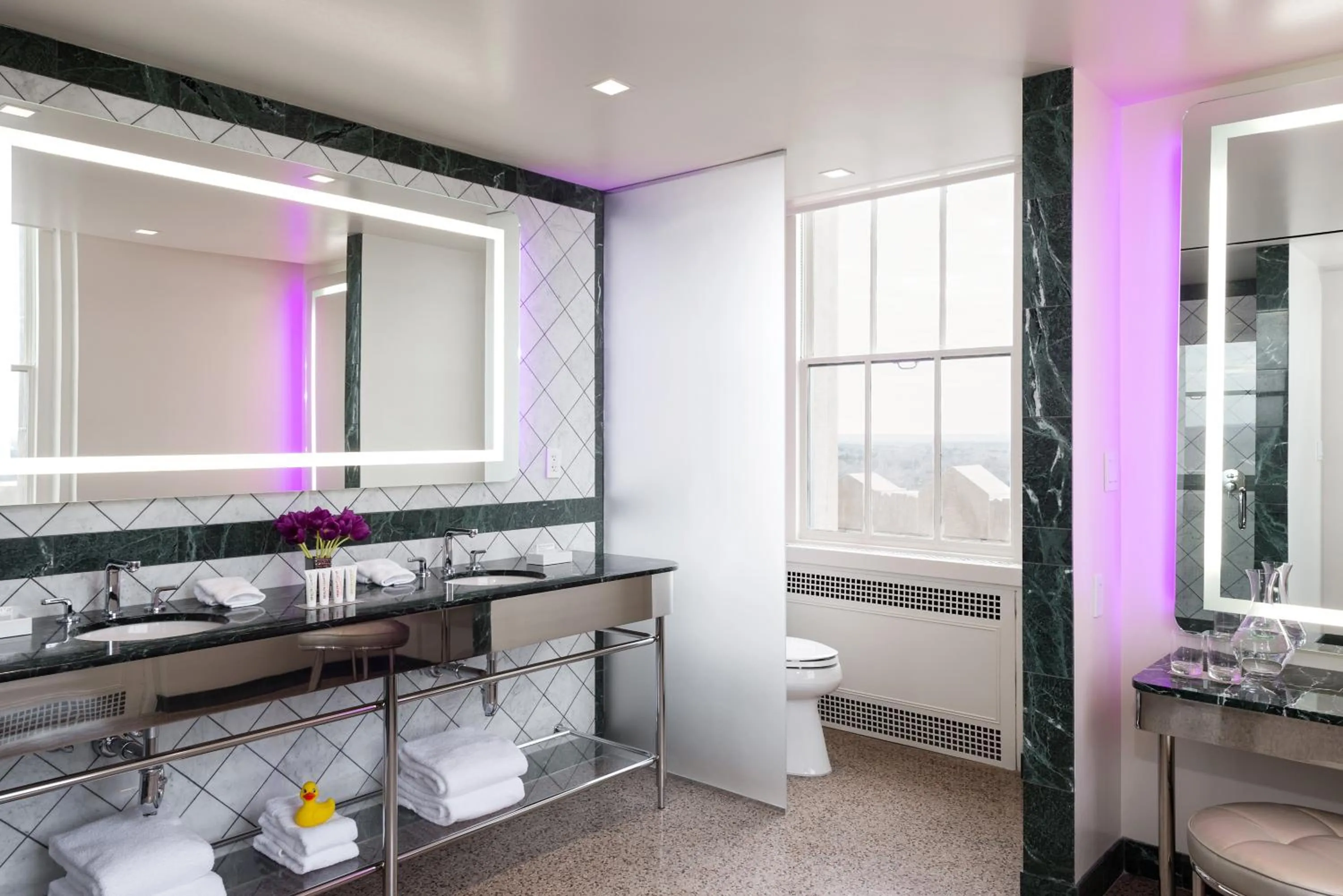 Bathroom in 21c Museum Hotel Durham