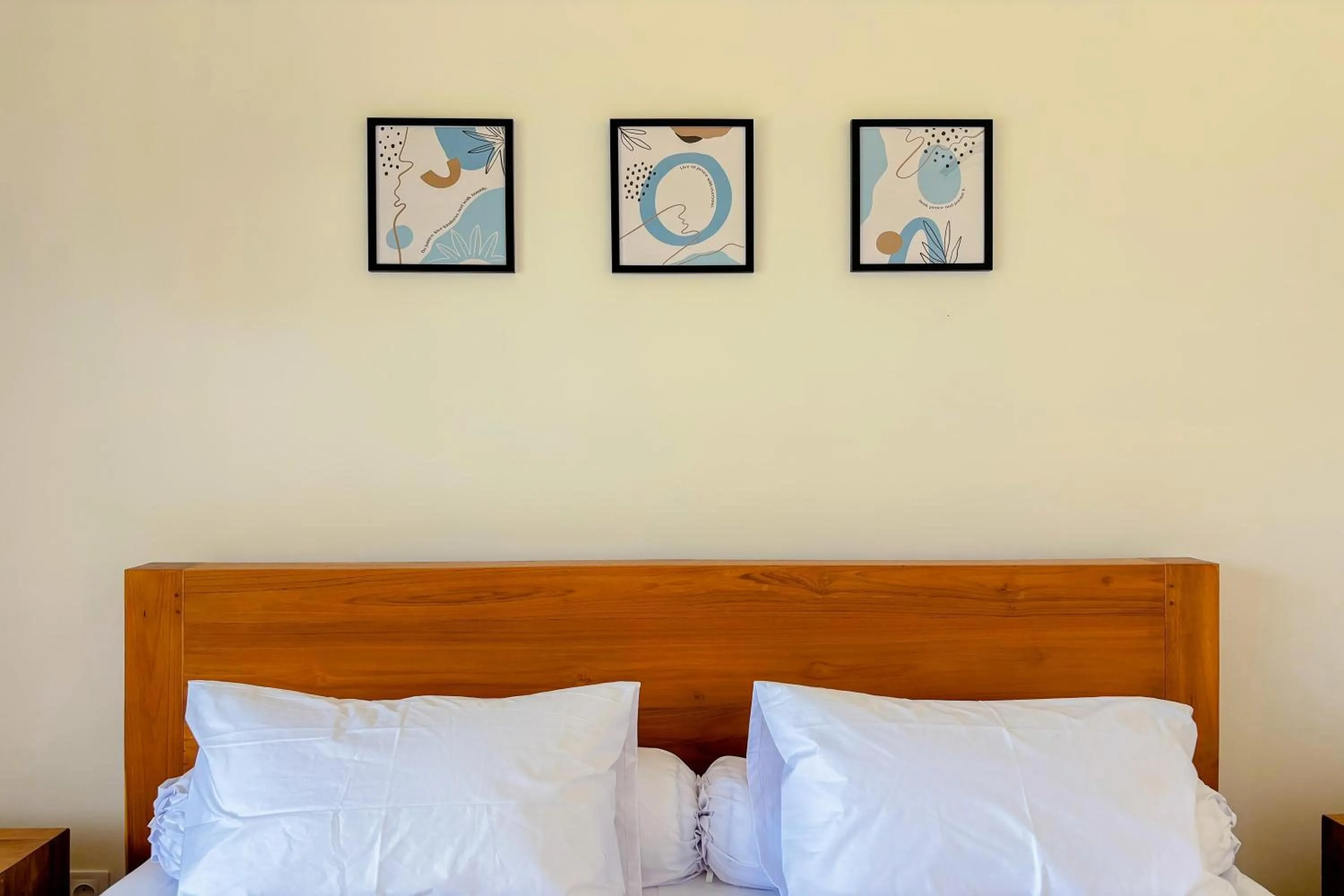 Bed in Villa Andra Canggu