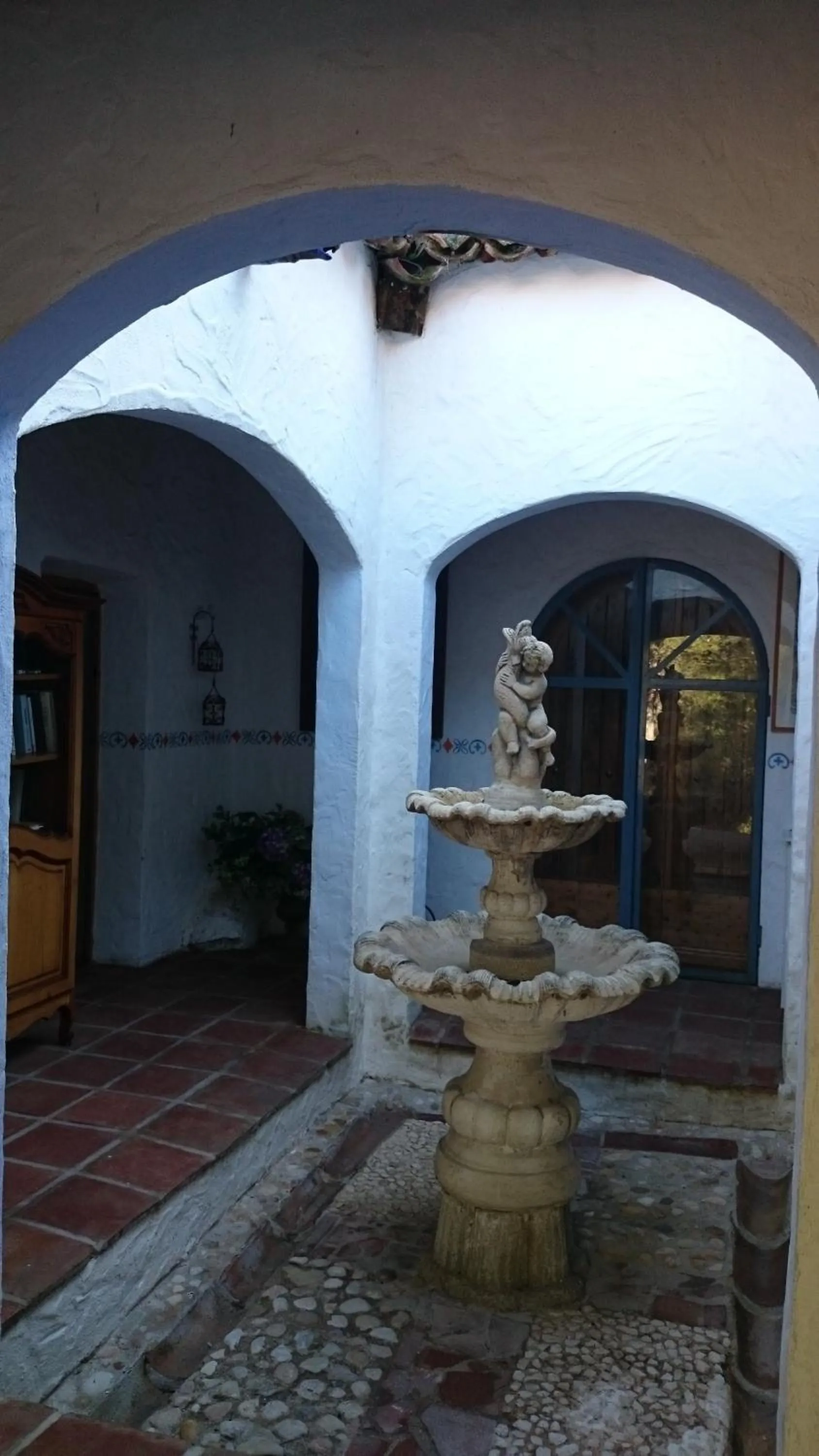 Patio in B&B Villa Chante Coucou