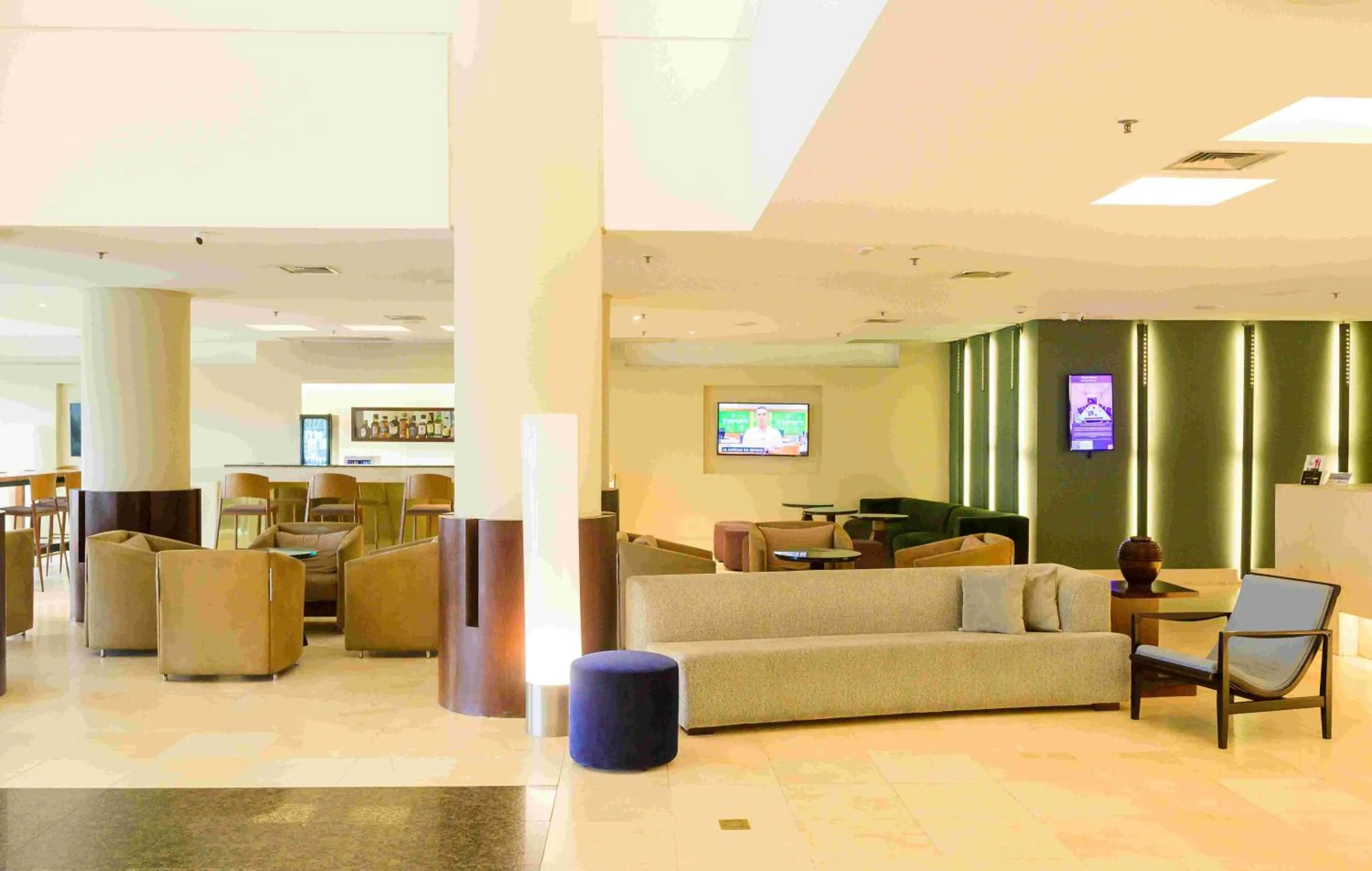 Lobby or reception in Hotel Luzeiros Fortaleza