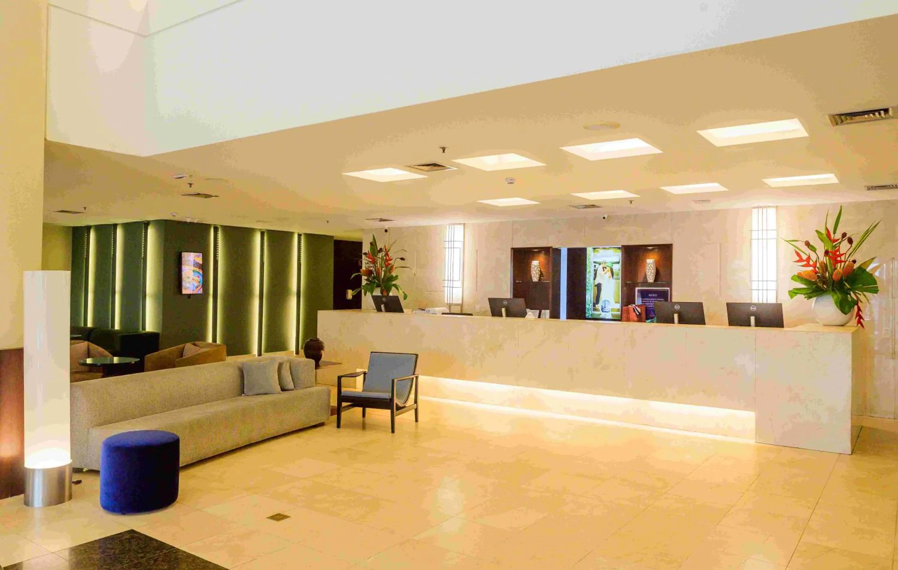 Lobby or reception in Hotel Luzeiros Fortaleza