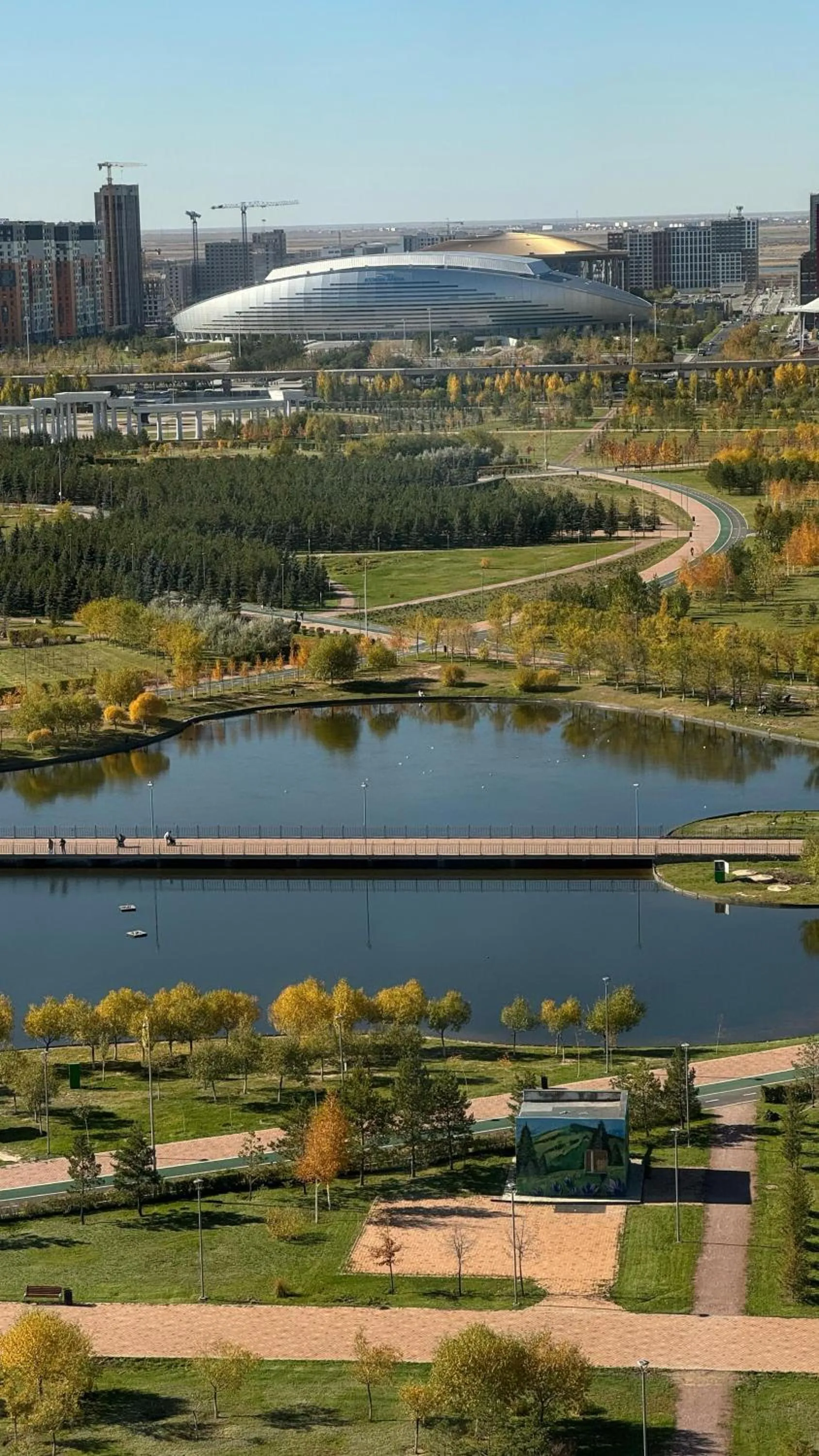 Garden view in TOR'RE Astana, Trademark Collection by Wyndham
