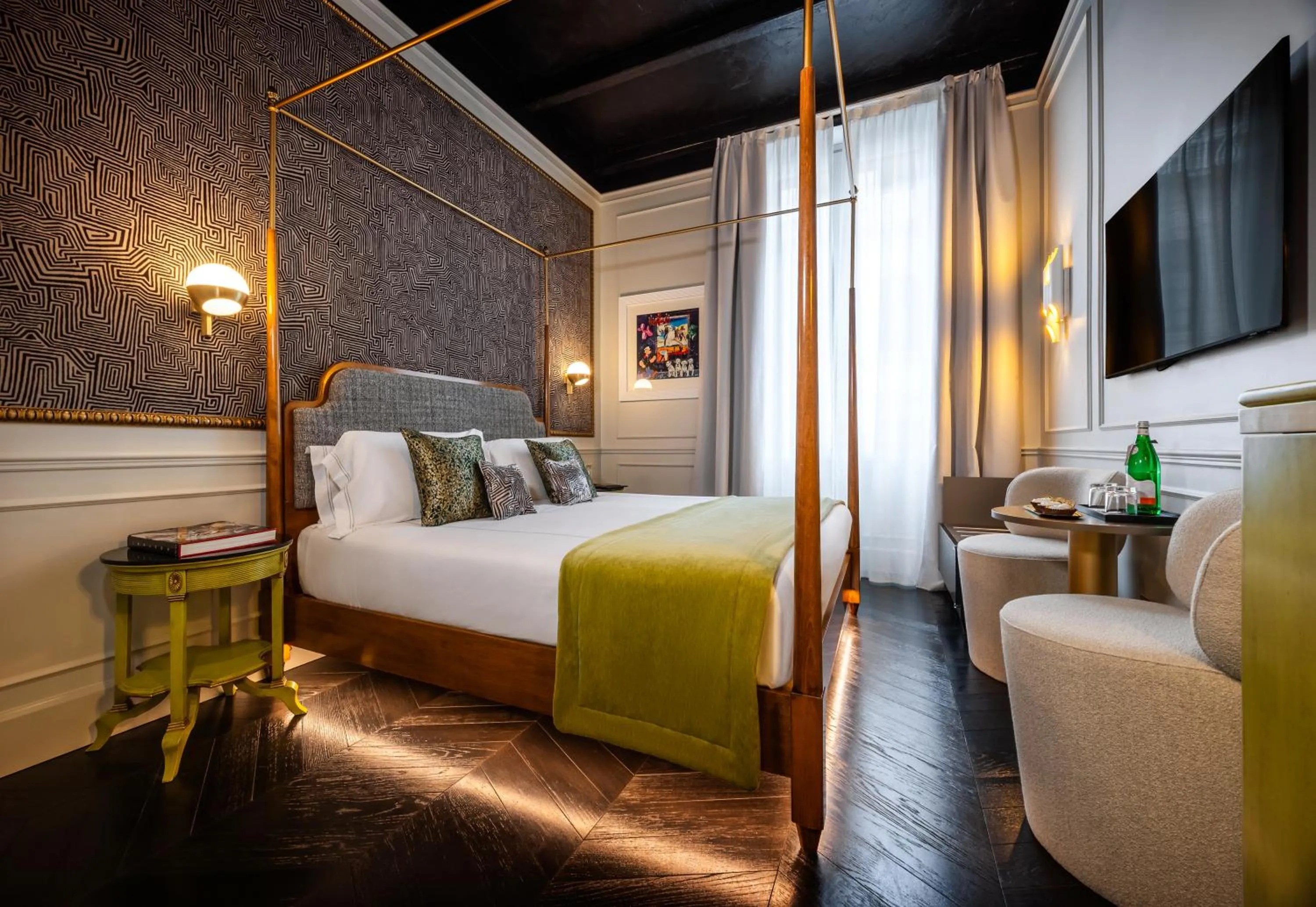 Bed in HT6 Hotel Roma