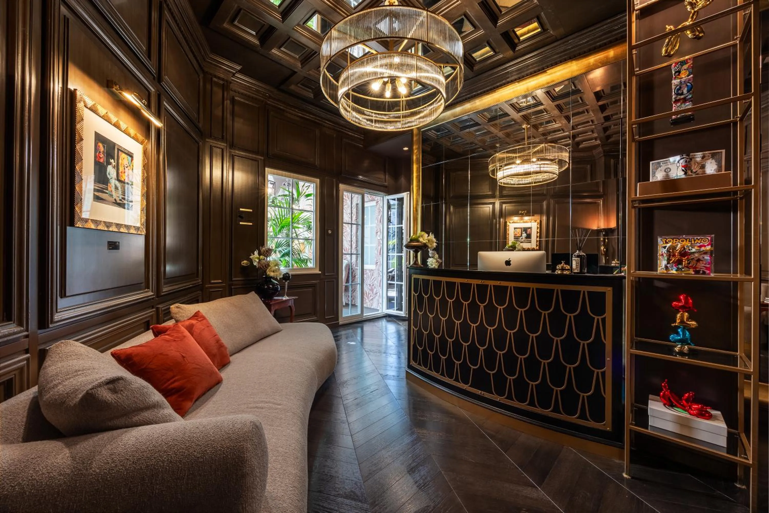 Lobby or reception in HT6 Hotel Roma