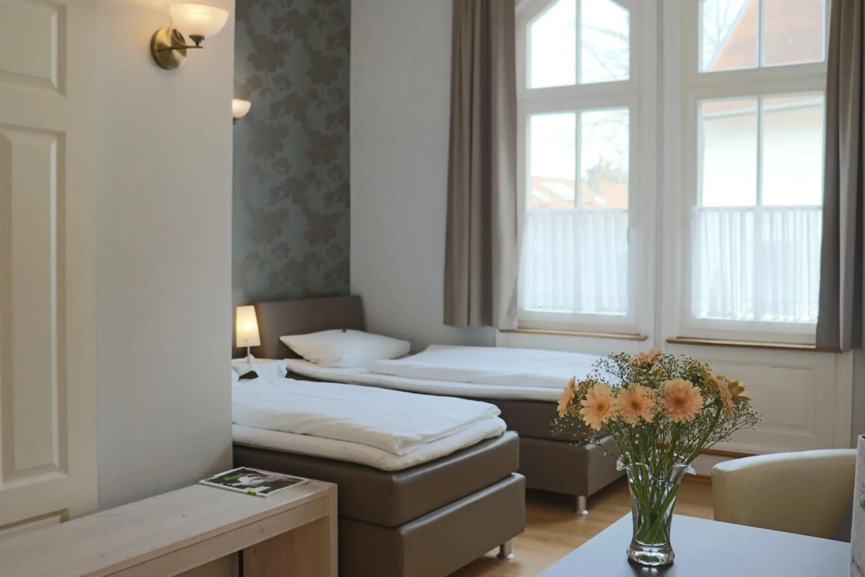 Bed in Gästehaus "Unsere Stadtvilla" Hechingen