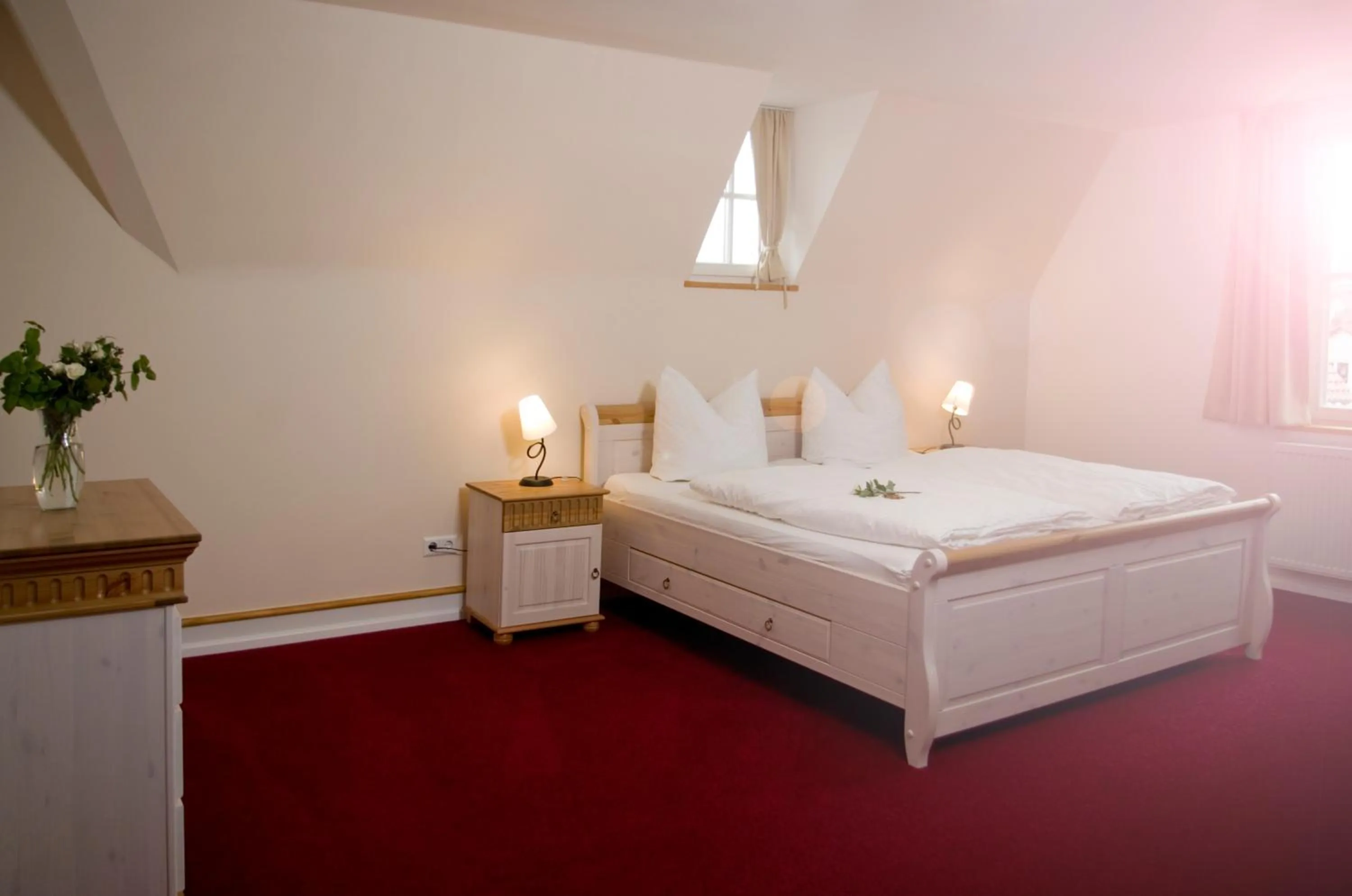 Bed in Gästehaus "Unsere Stadtvilla" Hechingen