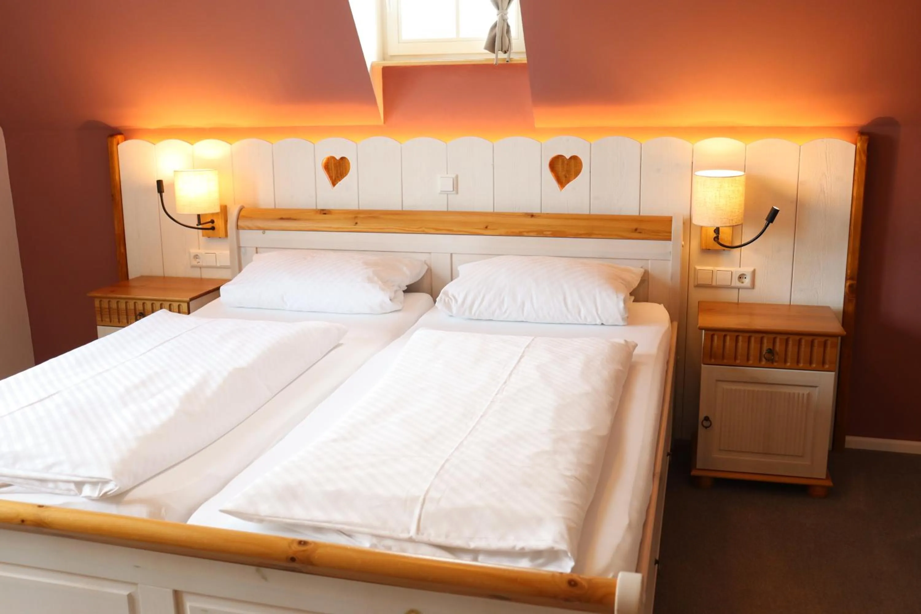 Photo of the whole room, Bed in Gästehaus "Unsere Stadtvilla" Hechingen