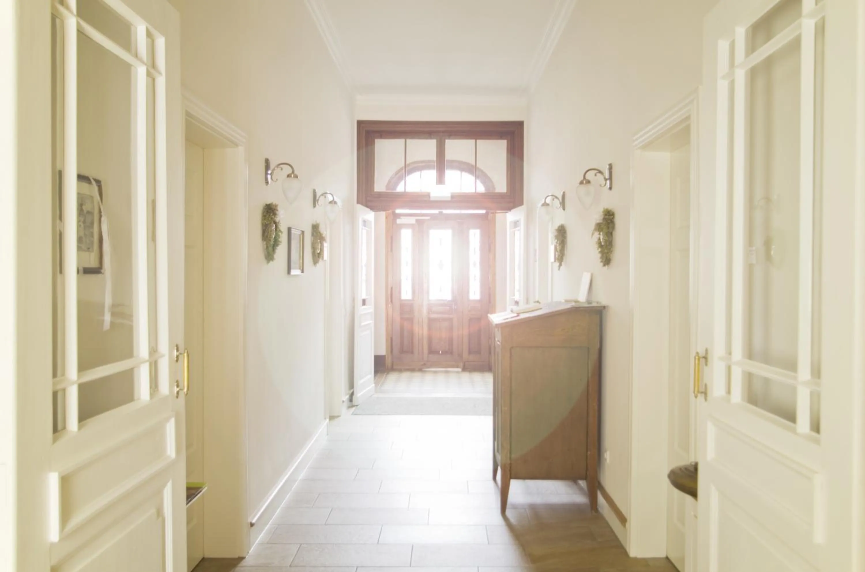 Lobby or reception in Gästehaus "Unsere Stadtvilla" Hechingen