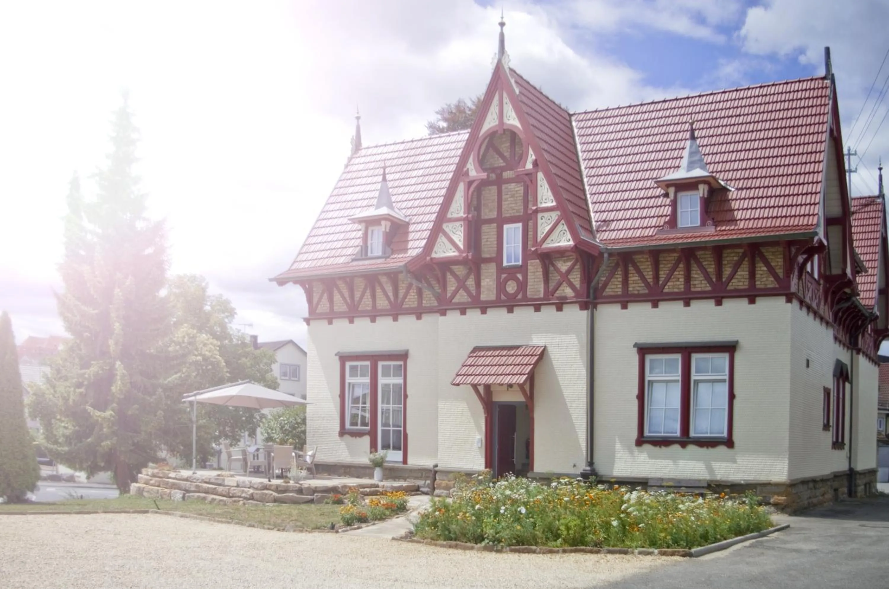 Property building in Gästehaus "Unsere Stadtvilla" Hechingen