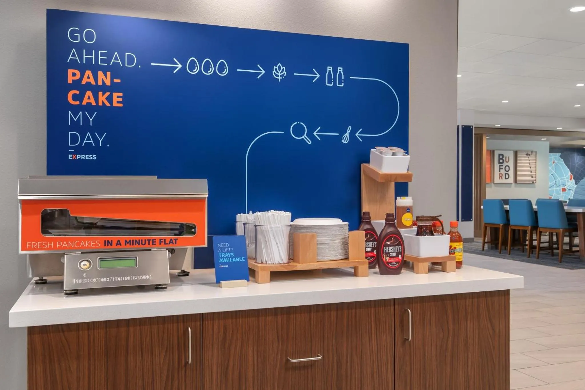 Breakfast in Holiday Inn Express & Suites Buford - Mall of Georgia by IHG