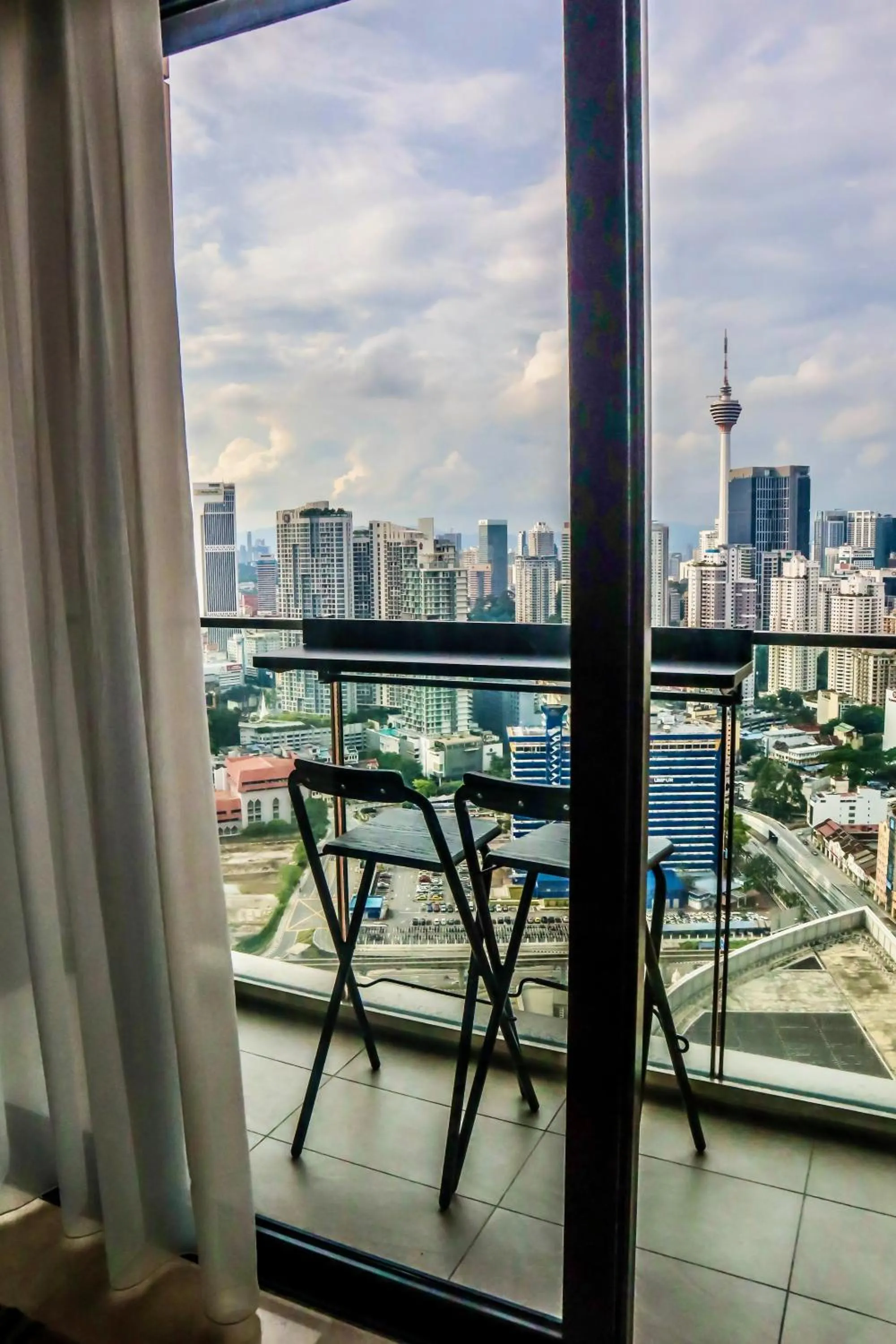 Day in KL Central 33rd Floor KLCC view