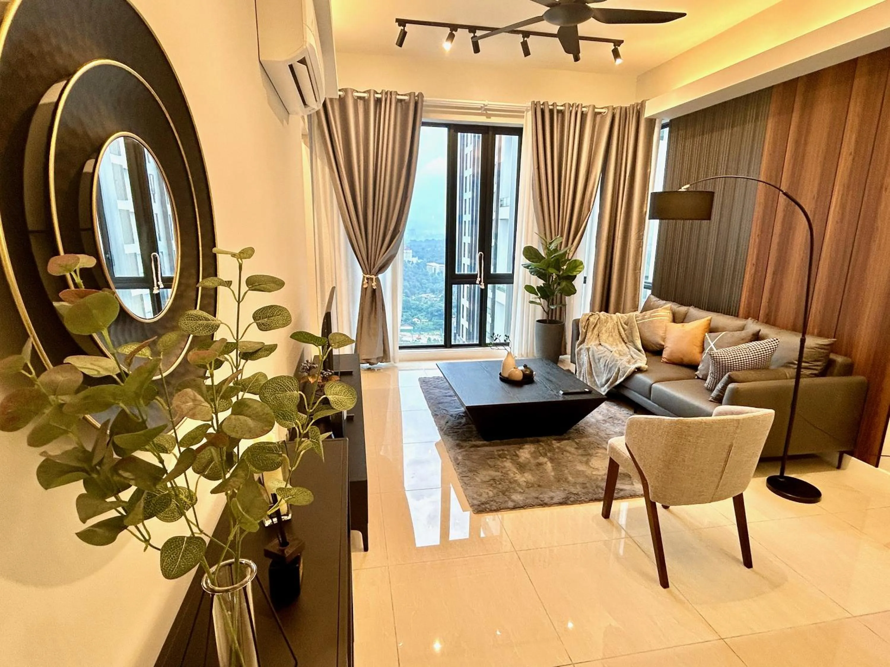 KL Central 33rd Floor KLCC view