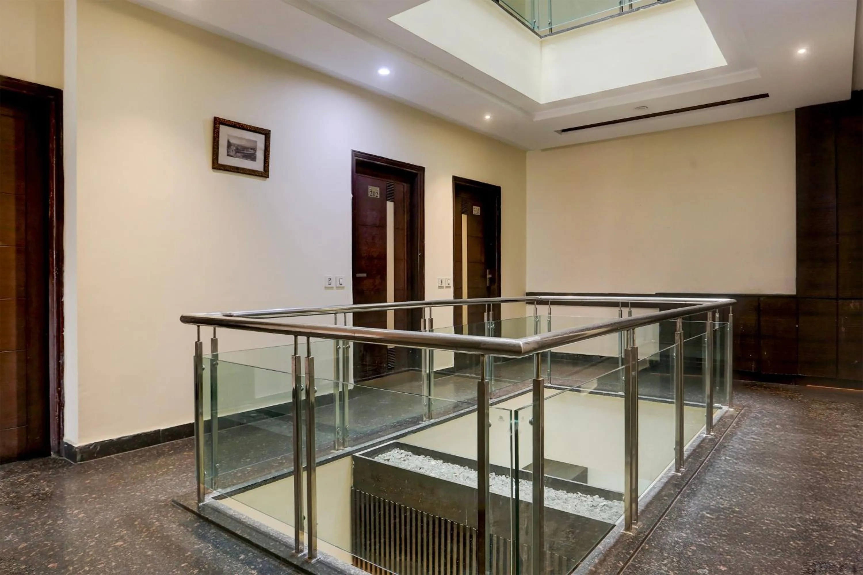 Lobby or reception in Super Collection O Railway Station Road Near Clock Tower