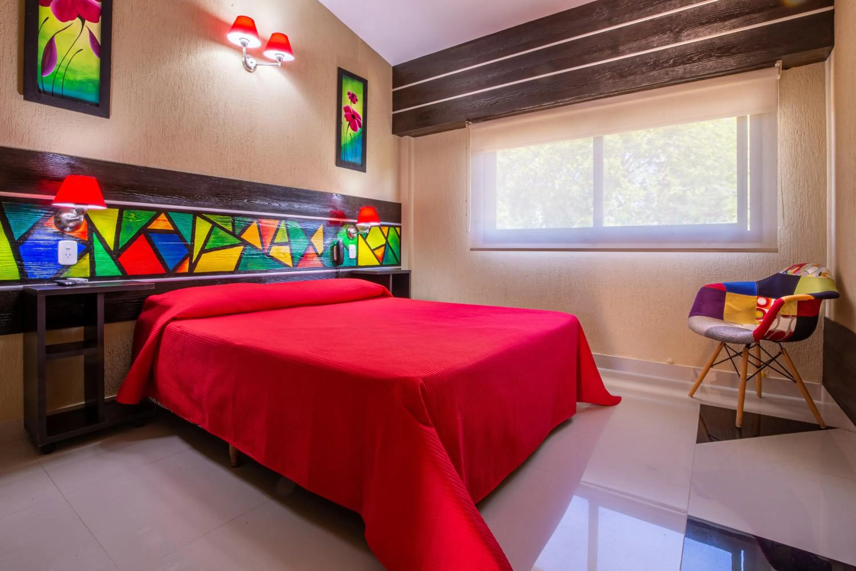 Bed in Hotel Calimera