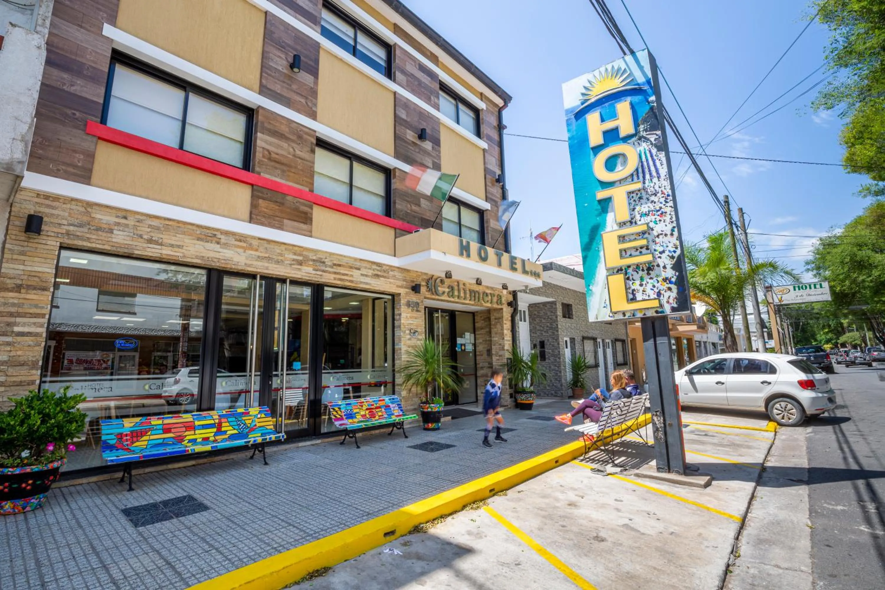 Facade/entrance in Hotel Calimera