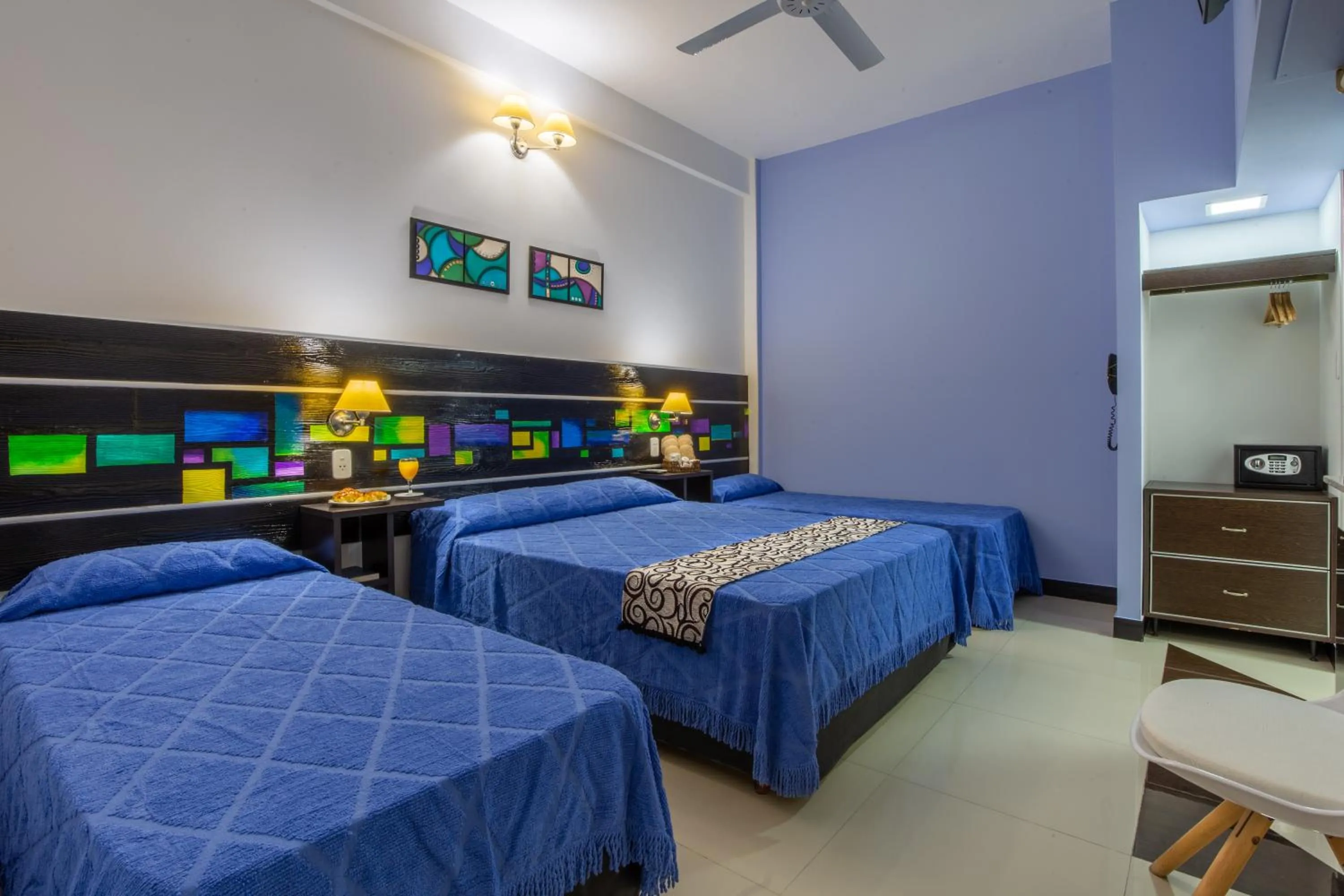 Bed in Hotel Calimera