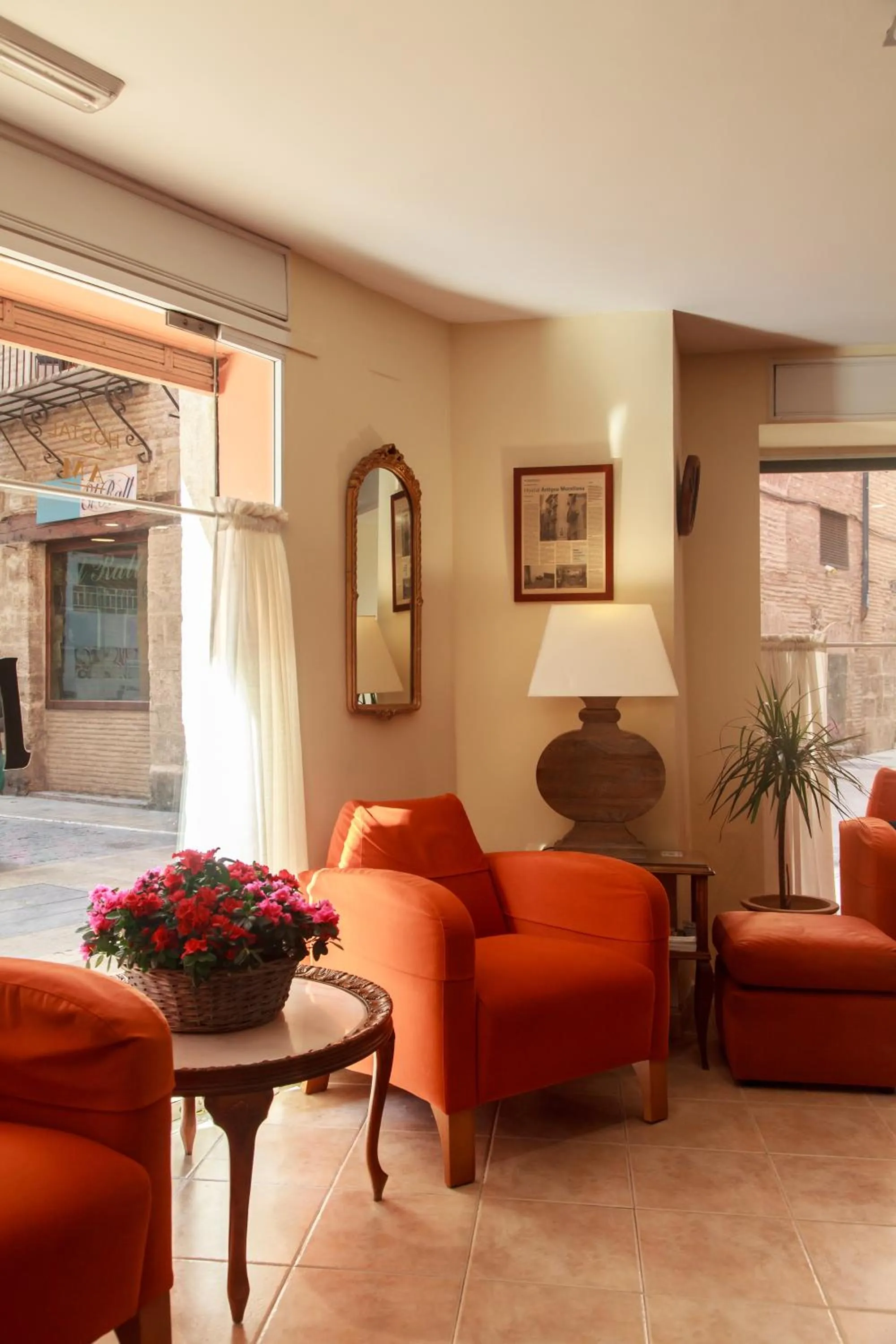 Living room in Hostal Antigua Morellana