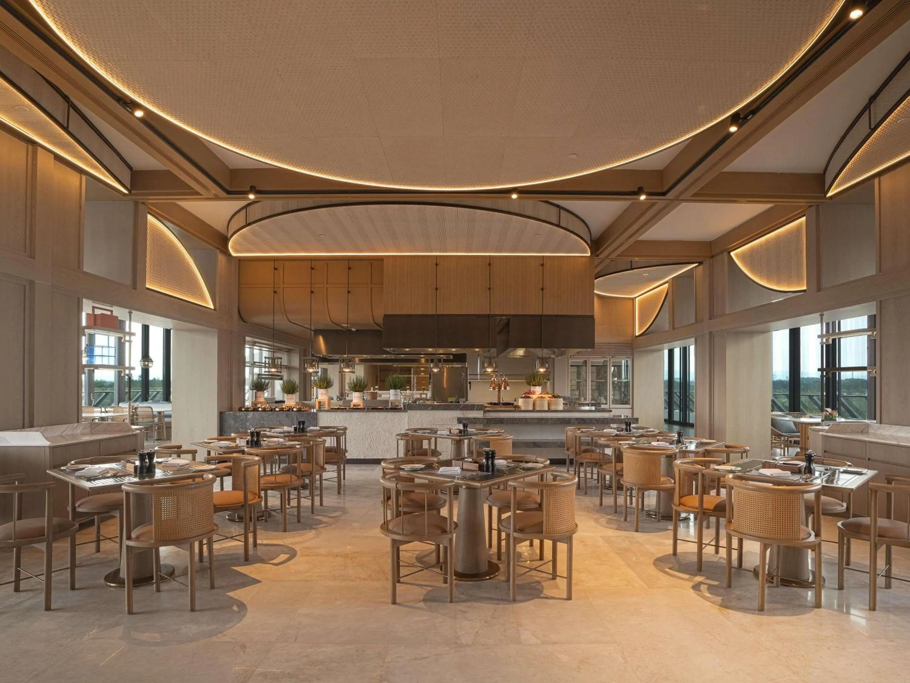 Restaurant/places to eat in Chengdu Expo Waterfall Hotel - MGallery Collection