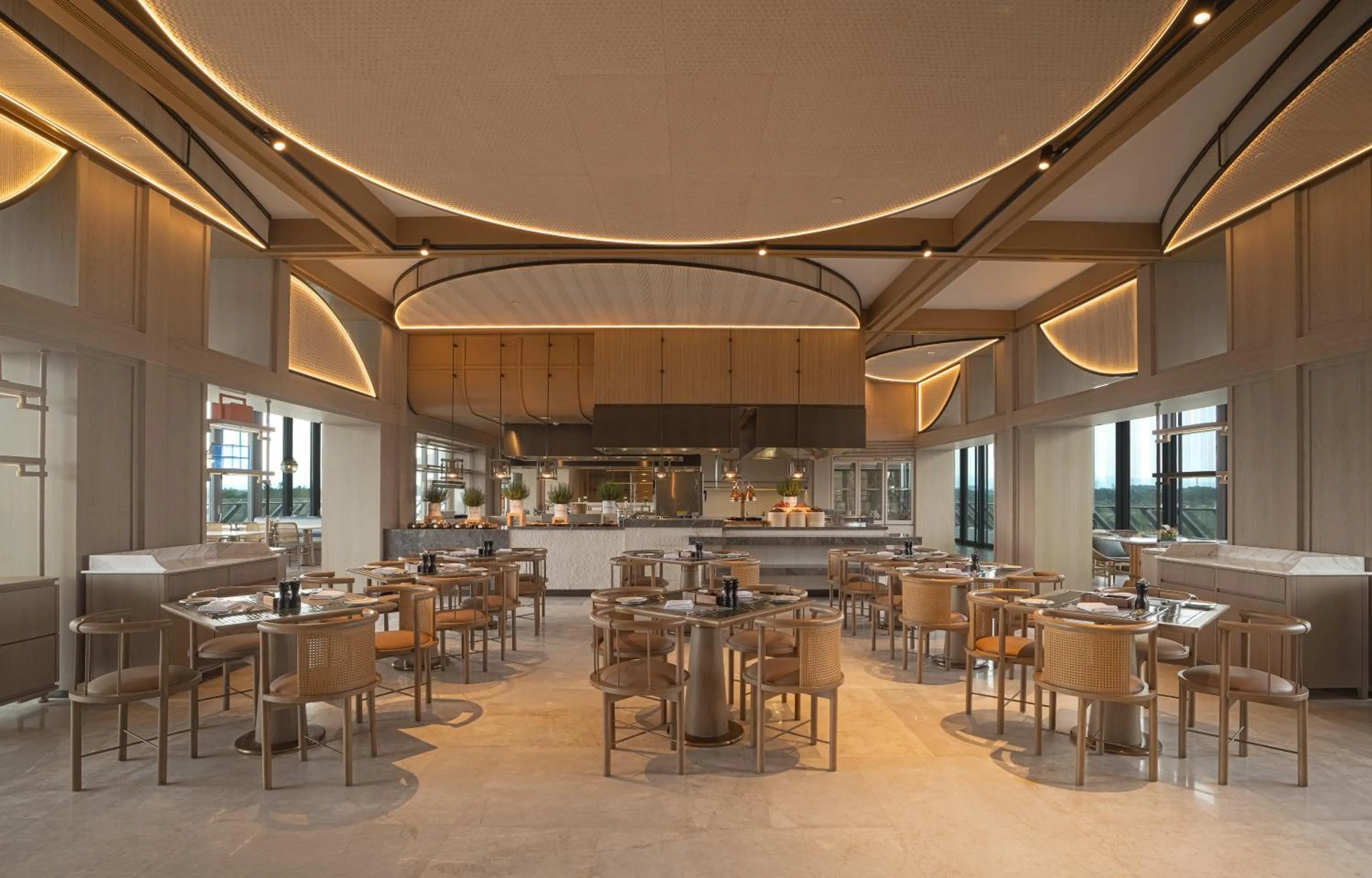 Restaurant/places to eat in Chengdu Expo Waterfall Hotel - MGallery Collection